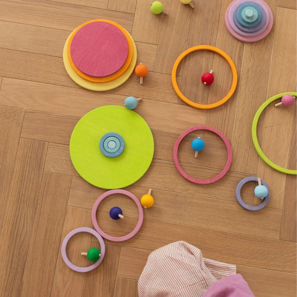 Grimm s Tollen 6 Stuks Regenboog Kinder Wonderland grimm-s-tollen-6-stuks-regenboog-kinder-wonderland