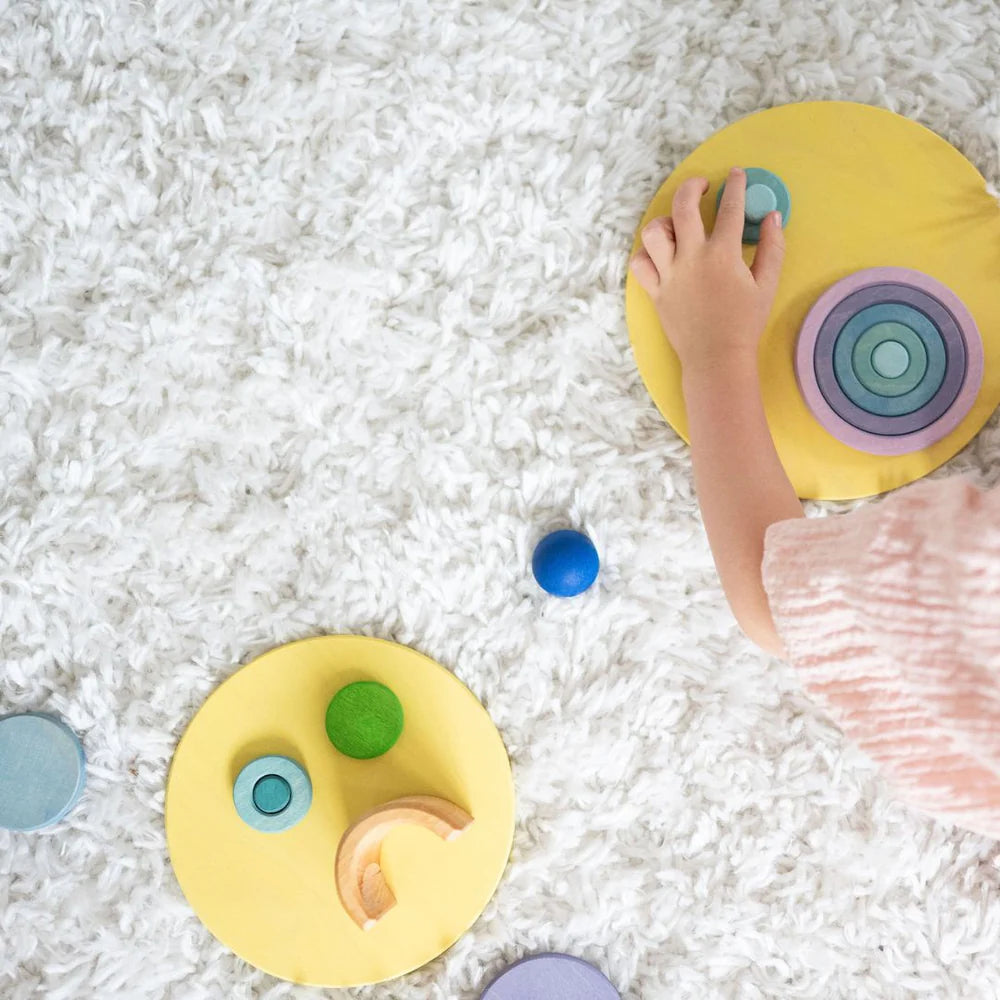 Grimm's Concentrische Pastel Cirkels en Ringen