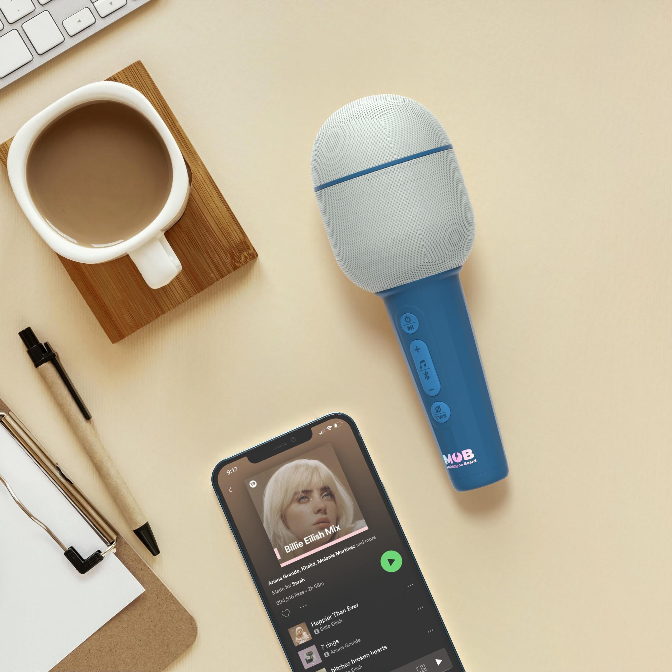 MOB - Micro Groovy bluetooth speaker - Nachtblauw