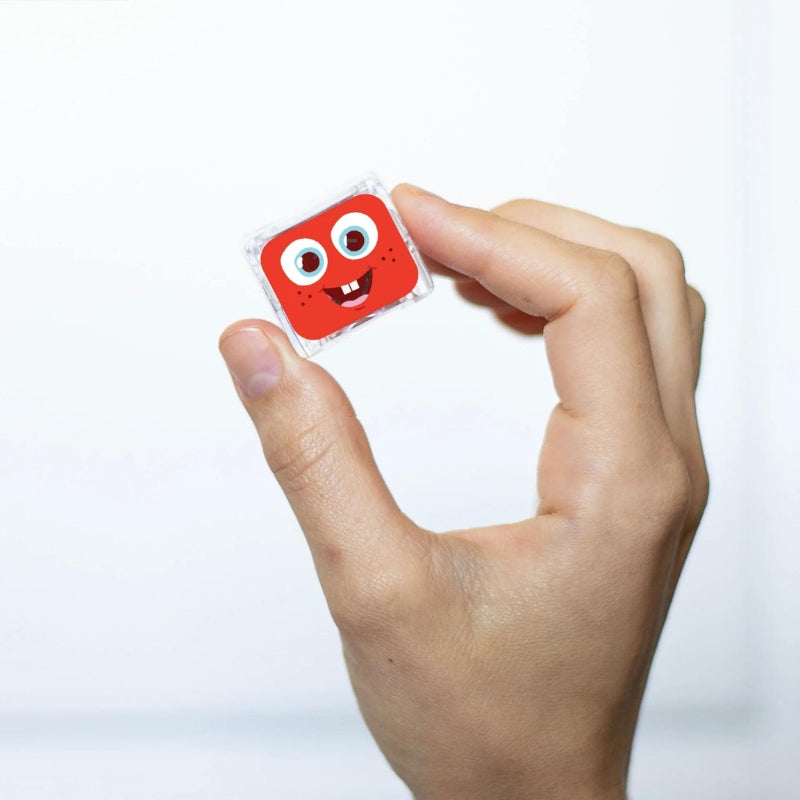 Glo Pals - sensorische lichtgevende blokjes voor in bad of sensorisch spel - Sammy - 4 stuks