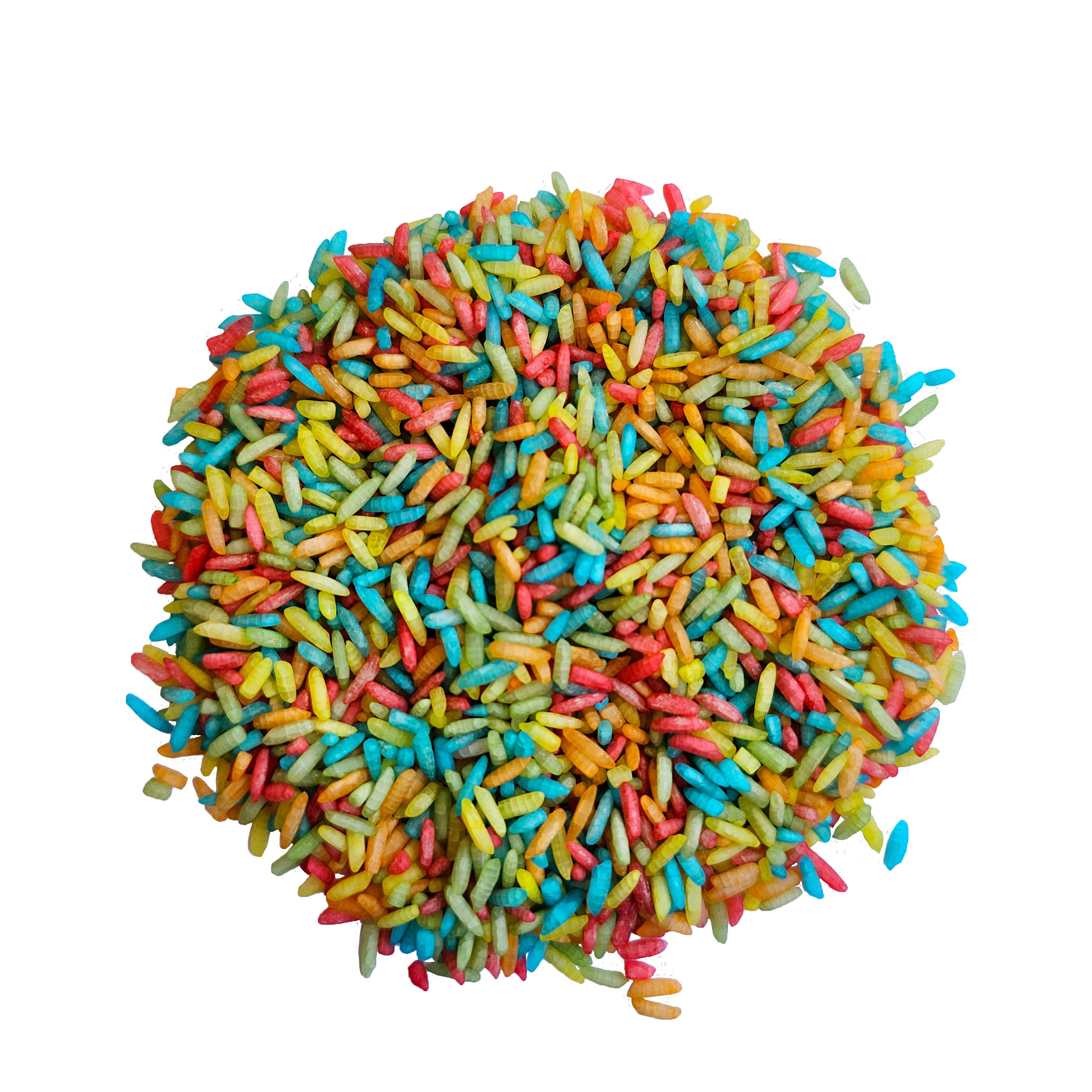 Grennn - Gekleurde sensorische rijst 500 gram - Regenboog