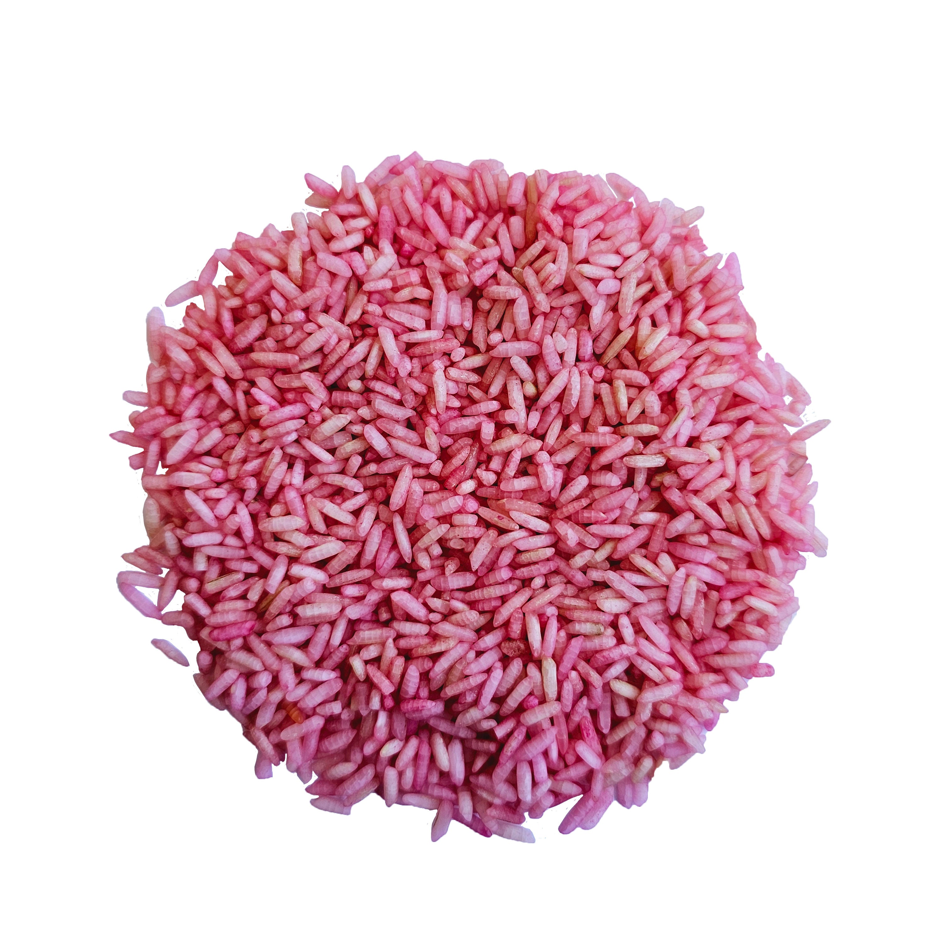 Grennn - Gekleurde sensorische rijst 500 gram - Roze