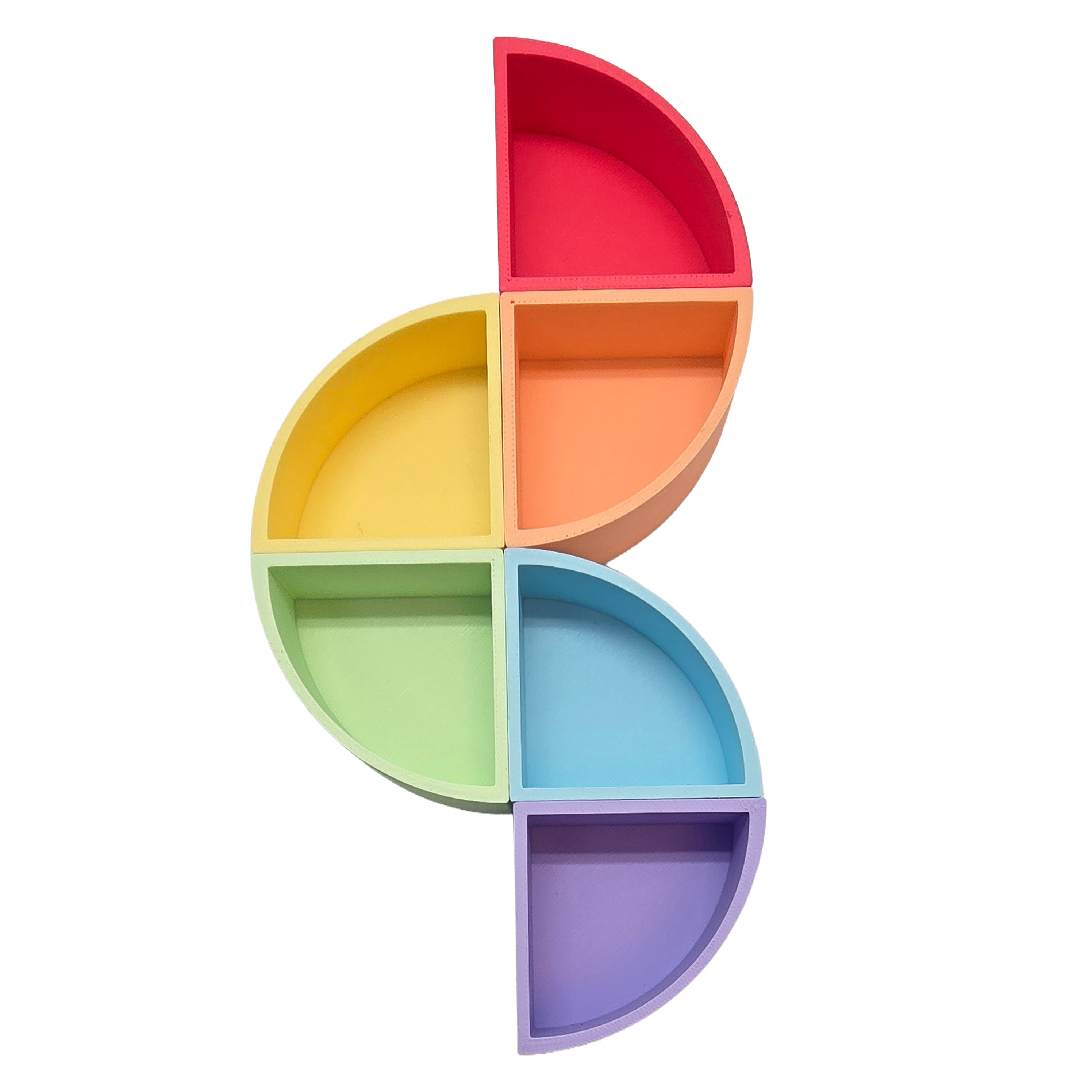 Grennn - 'mandigo' pastel kwartcirkel