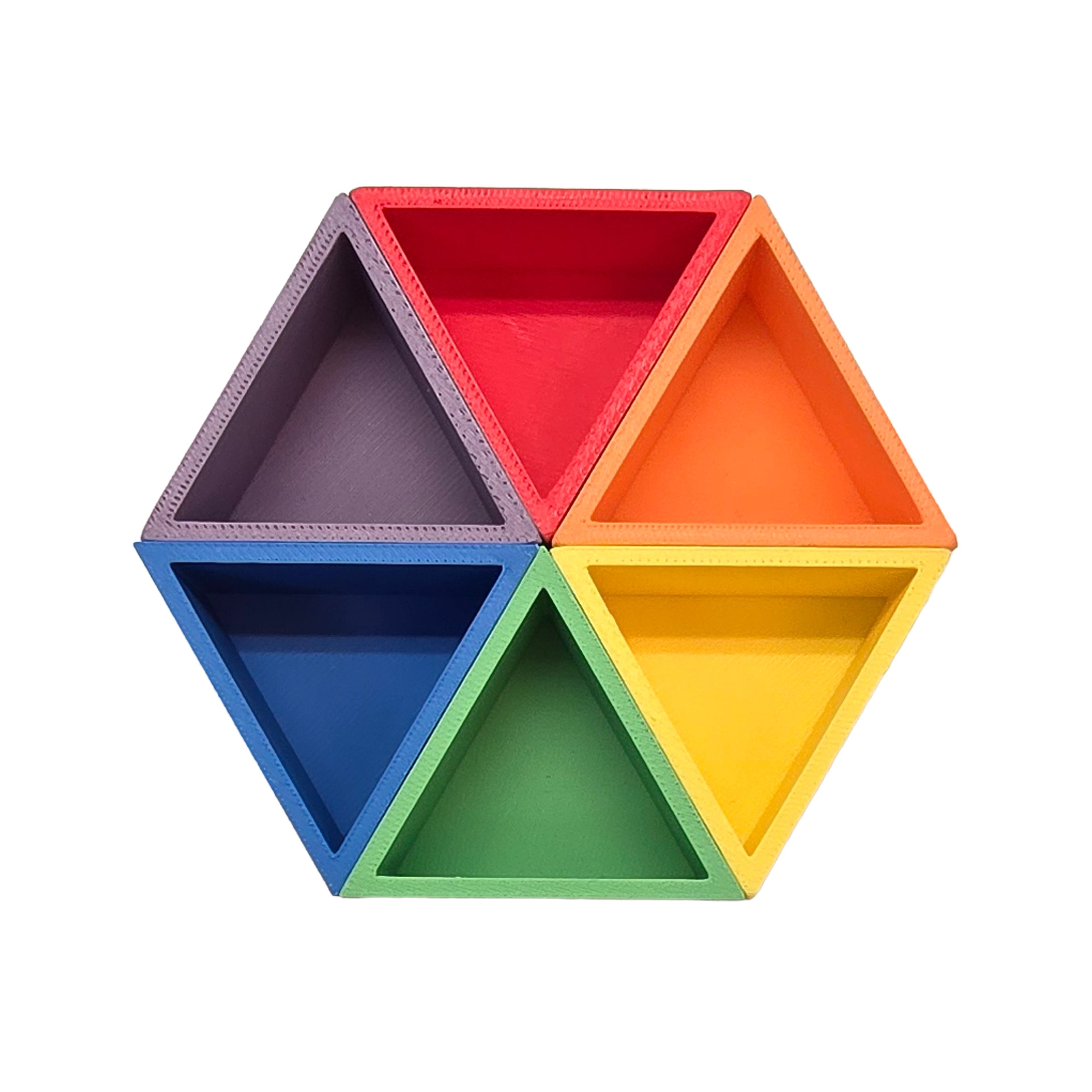 Grennn - 'mandigo' regenboog driehoek