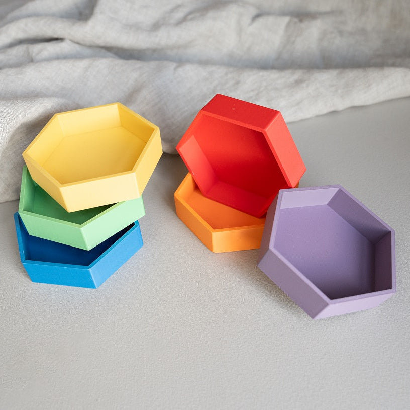 Grennn - 'mandigo' regenboog zeshoekig