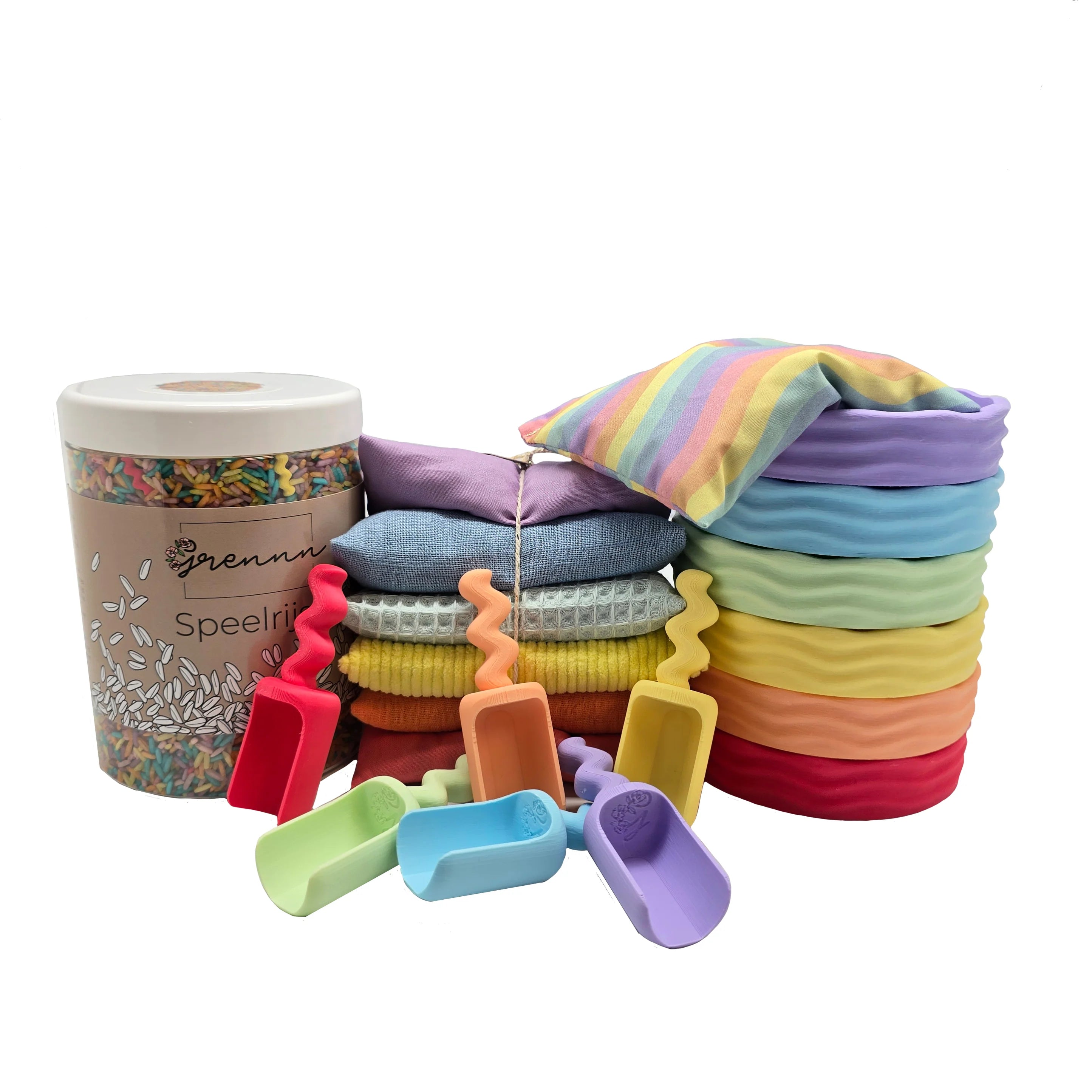 Grennn x LBL - Waves Pastel Speelset Compleet
