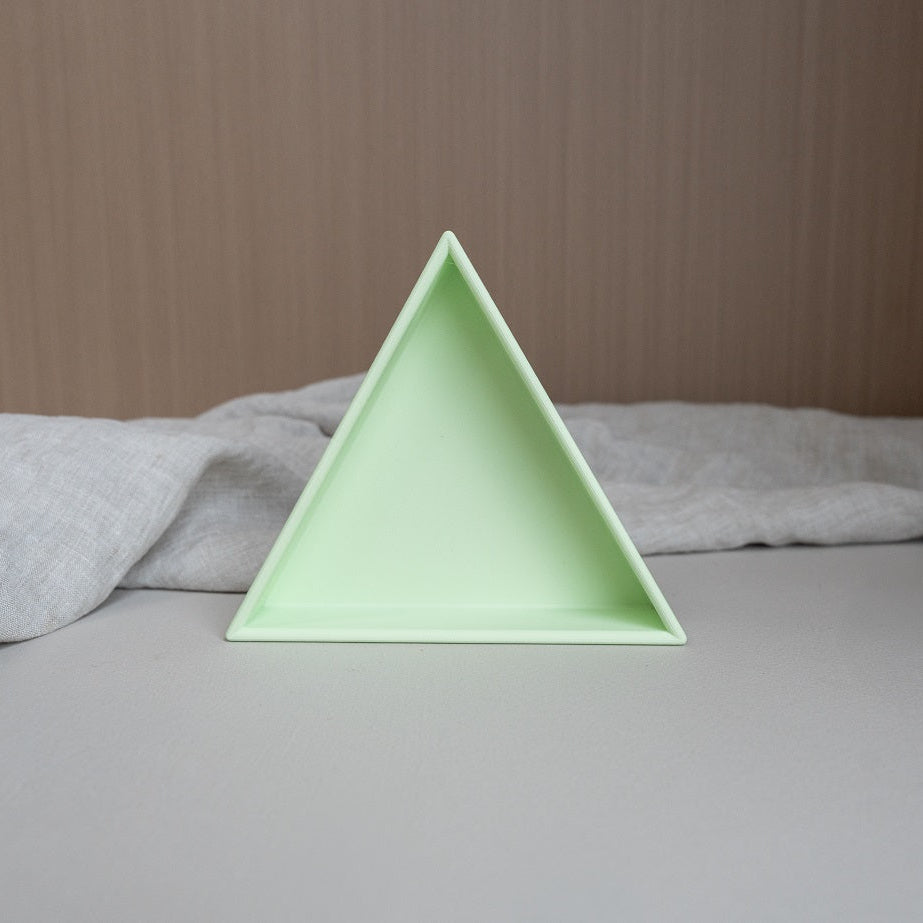 Grennn - inlegdriehoek 'mandigo' pastel groen