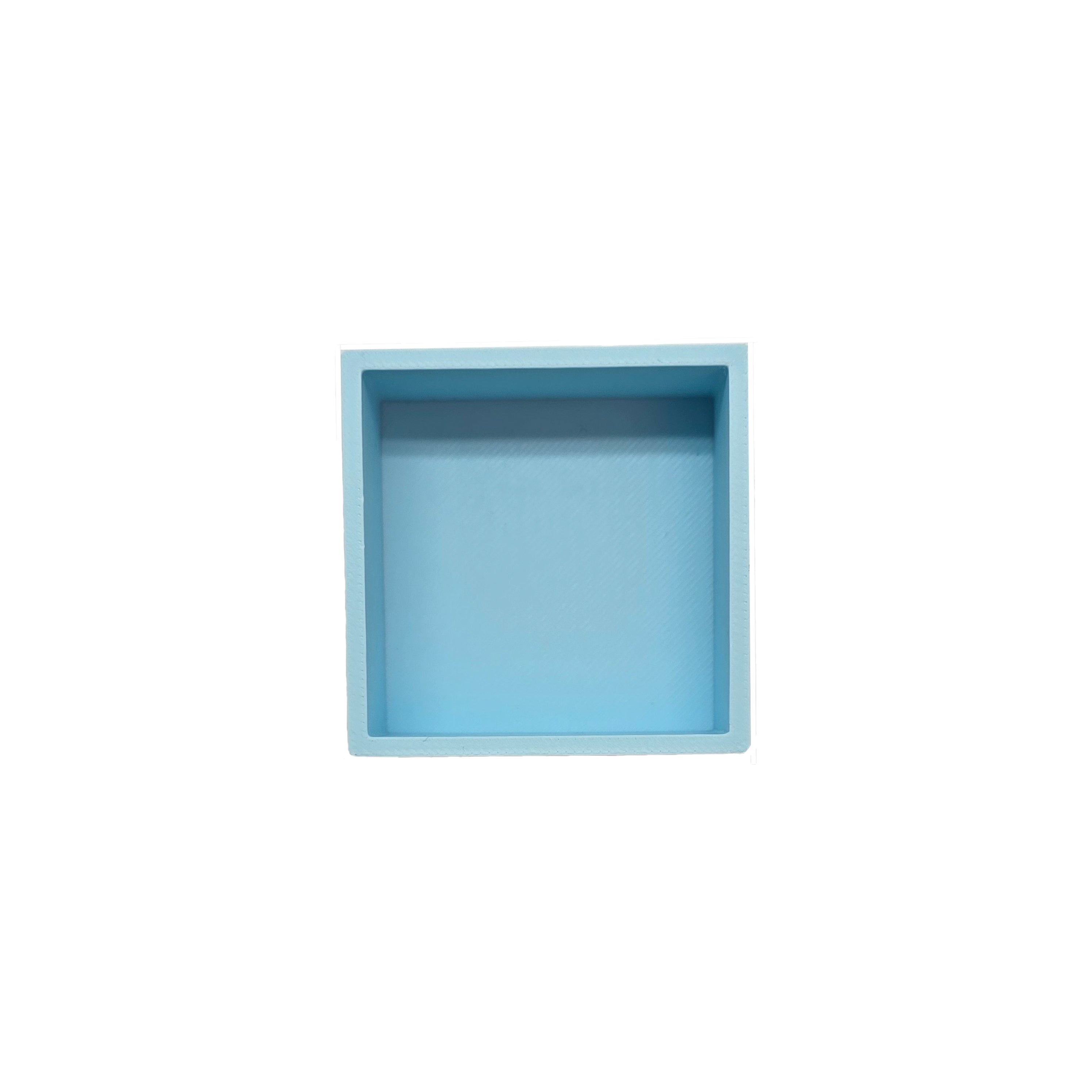 Grennn speelbakje 'mandigo' pastel blauw vierkant (K1)