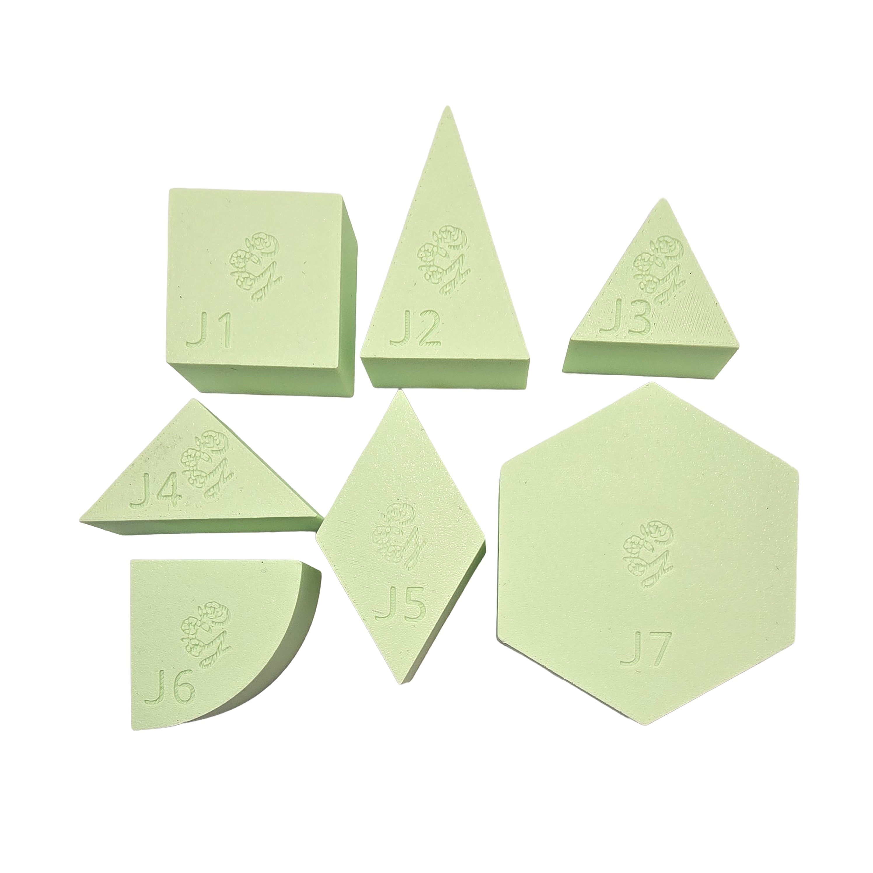 Grennn - speelbakje 'mandigo' pastel groen kwartcirkel (J6)