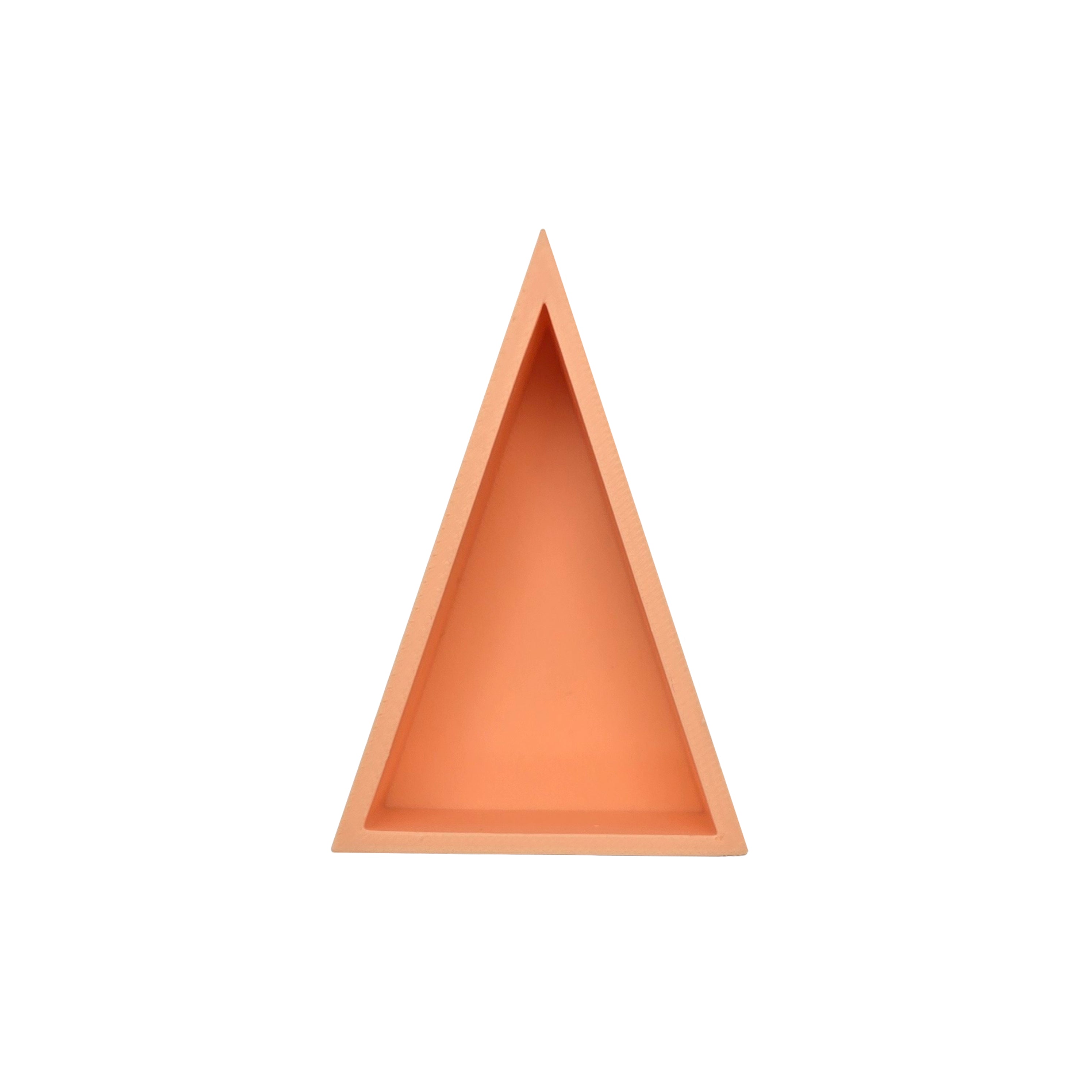 Grennn - speelbakje 'mandigo' pastel oranje gelijkbenige driehoek (H2)