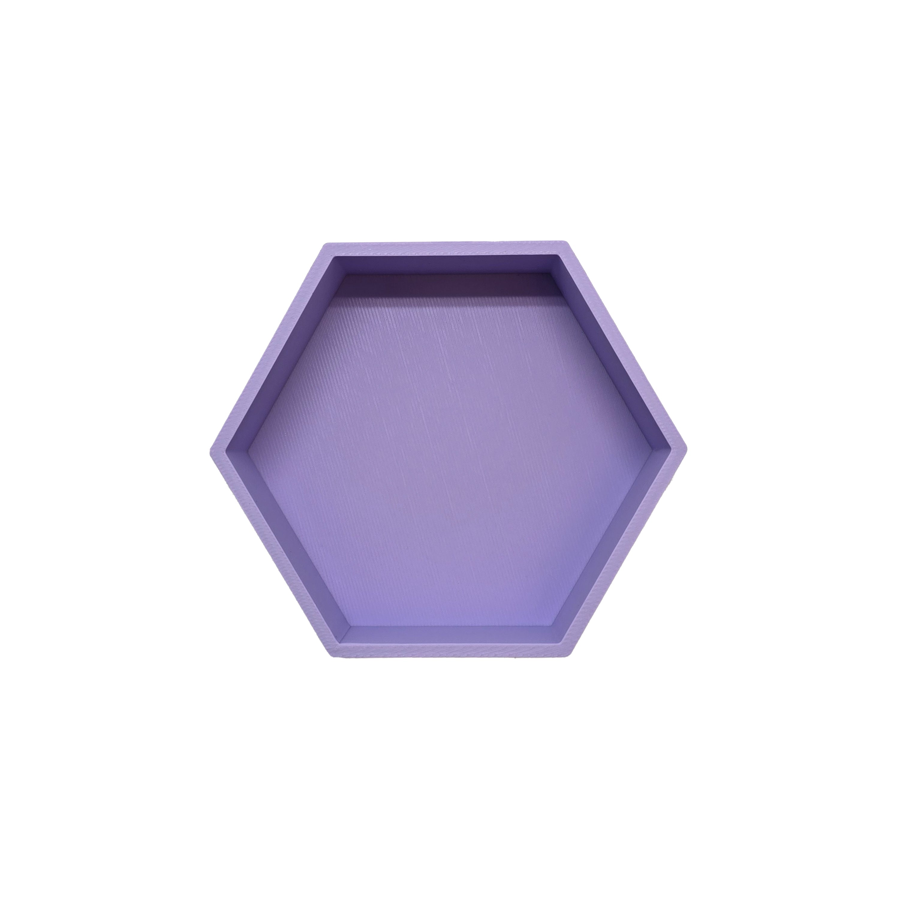 Grennn - speelbakje 'mandigo' pastel paars zeshoekig (L7)