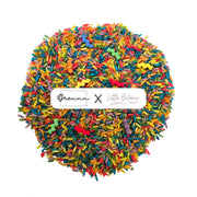 Grennn x LBL - Gekleurde sensorische rijst 750 gram - Waves Regenboog