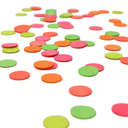 Grimm's - Houten confetti - 100 stuks - neon