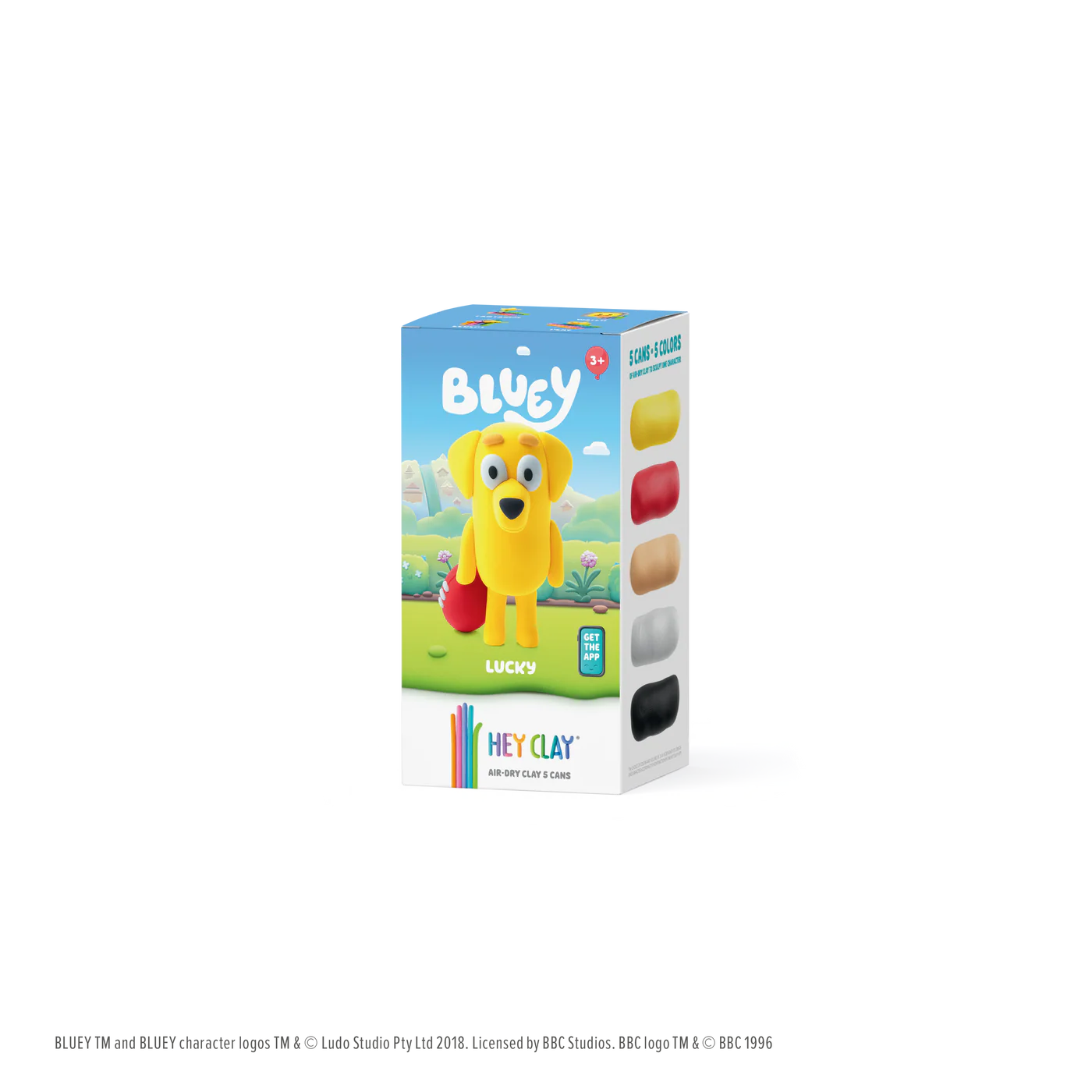 Hey Clay - Lucky LIMITED EDITION BLUEY - 5 potjes