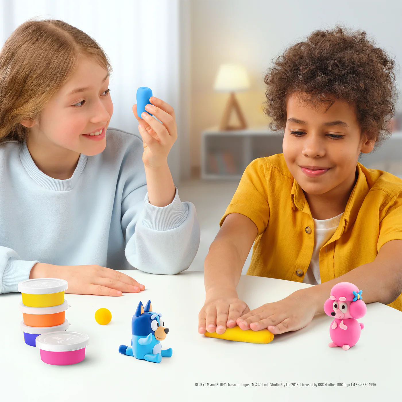 Hey Clay - Lucky LIMITED EDITION BLUEY - 5 potjes