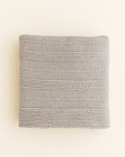Hvid Wollen babydeken Holly Pebble
