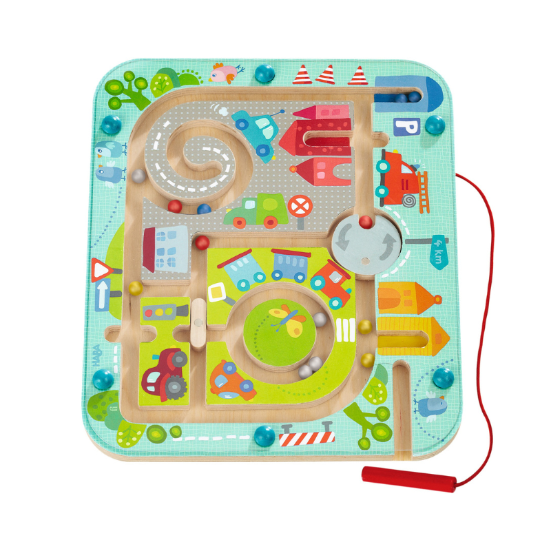 Haba - Magneetspel stadslabyrint