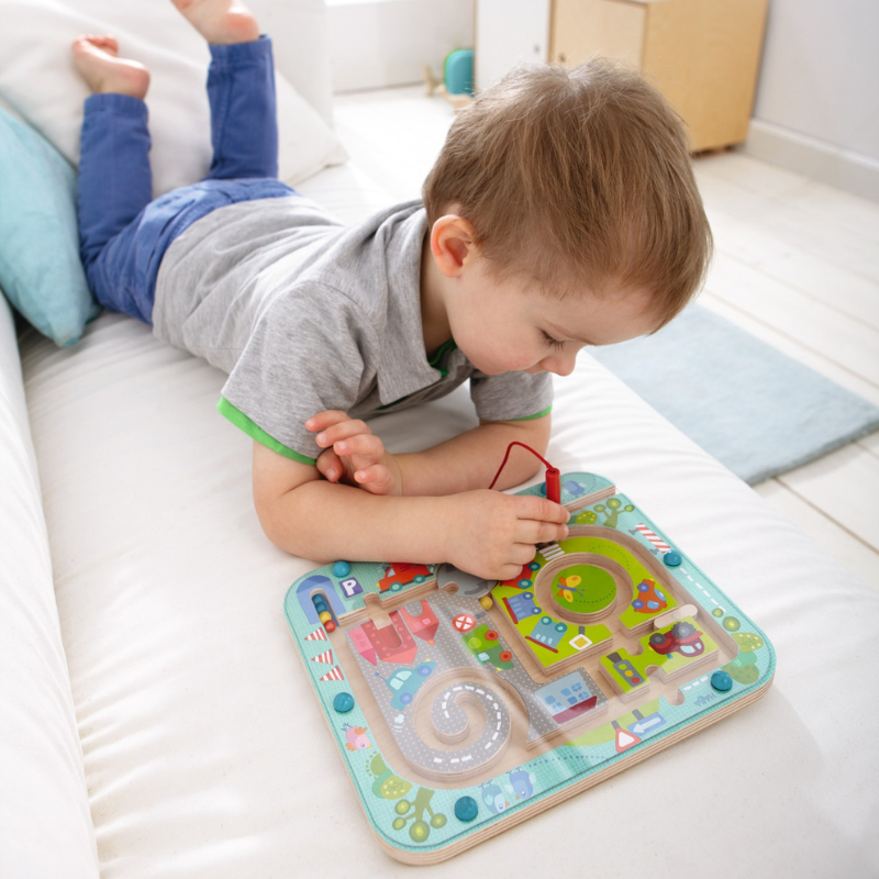 Haba - Magneetspel stadslabyrint