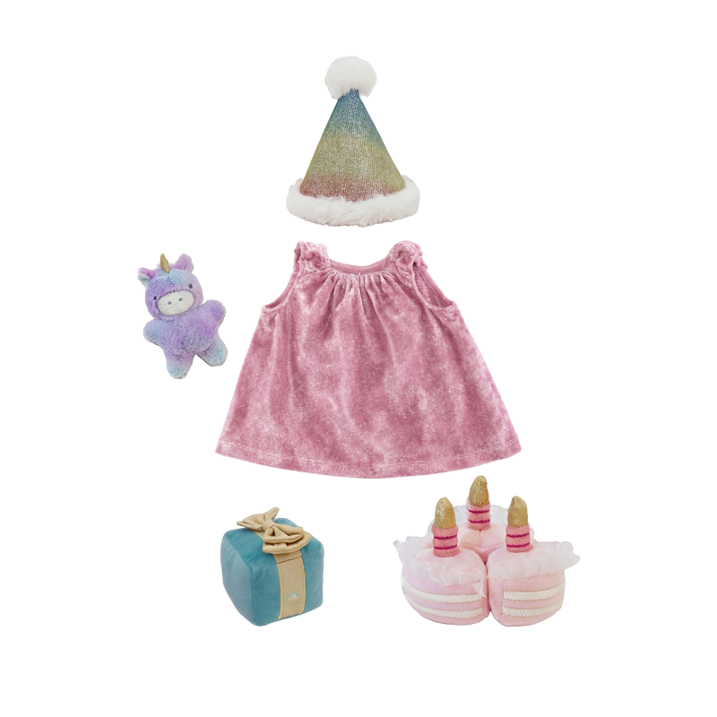 Dinkum Dolls - Happy Birthday Set voor Dinkum Dolls