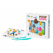 Verpakking van Hey Clay Poop Oops met instructiepapier en tools voor het kleien