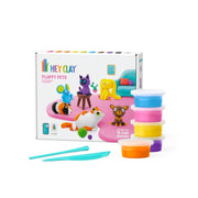 Hey Clay interactieve boetseerkleiset - 6 Huisdieren (15 potjes)