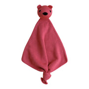 Hvid - Teddy Tokki knuffeldoekje - 100% merinowol - Lollipop
