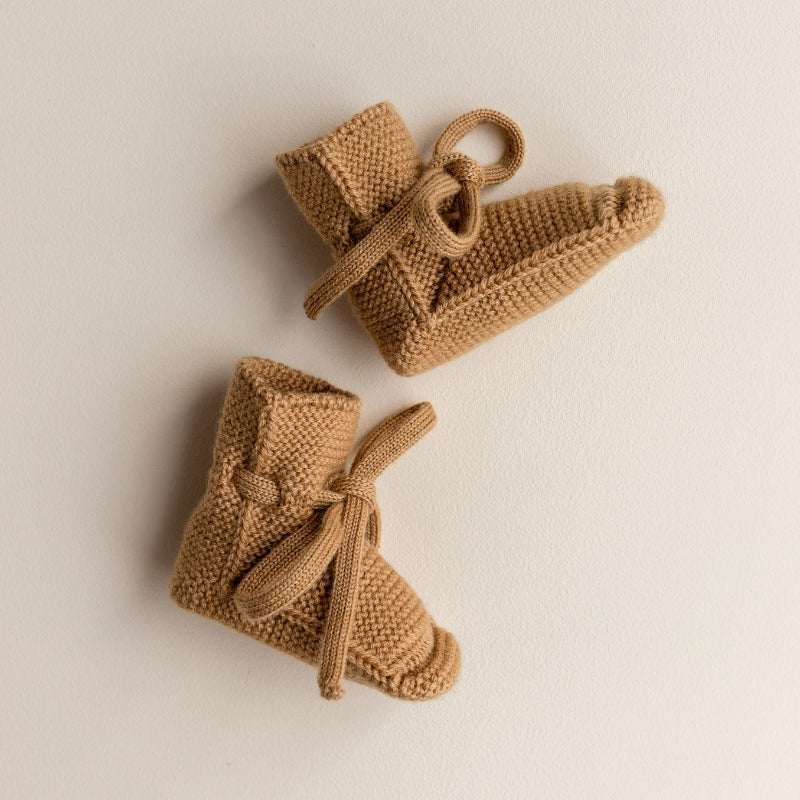 Hvid - Slofjes - 100% merinowol - Ochre