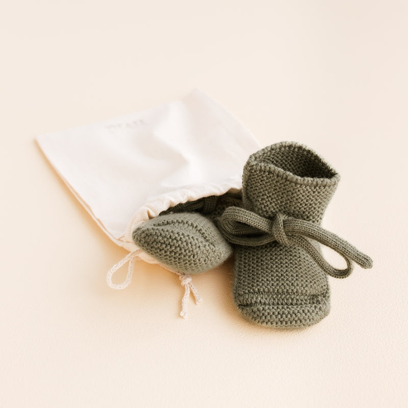 Hvid - slofjes - 100% merinowol  - Artichoke