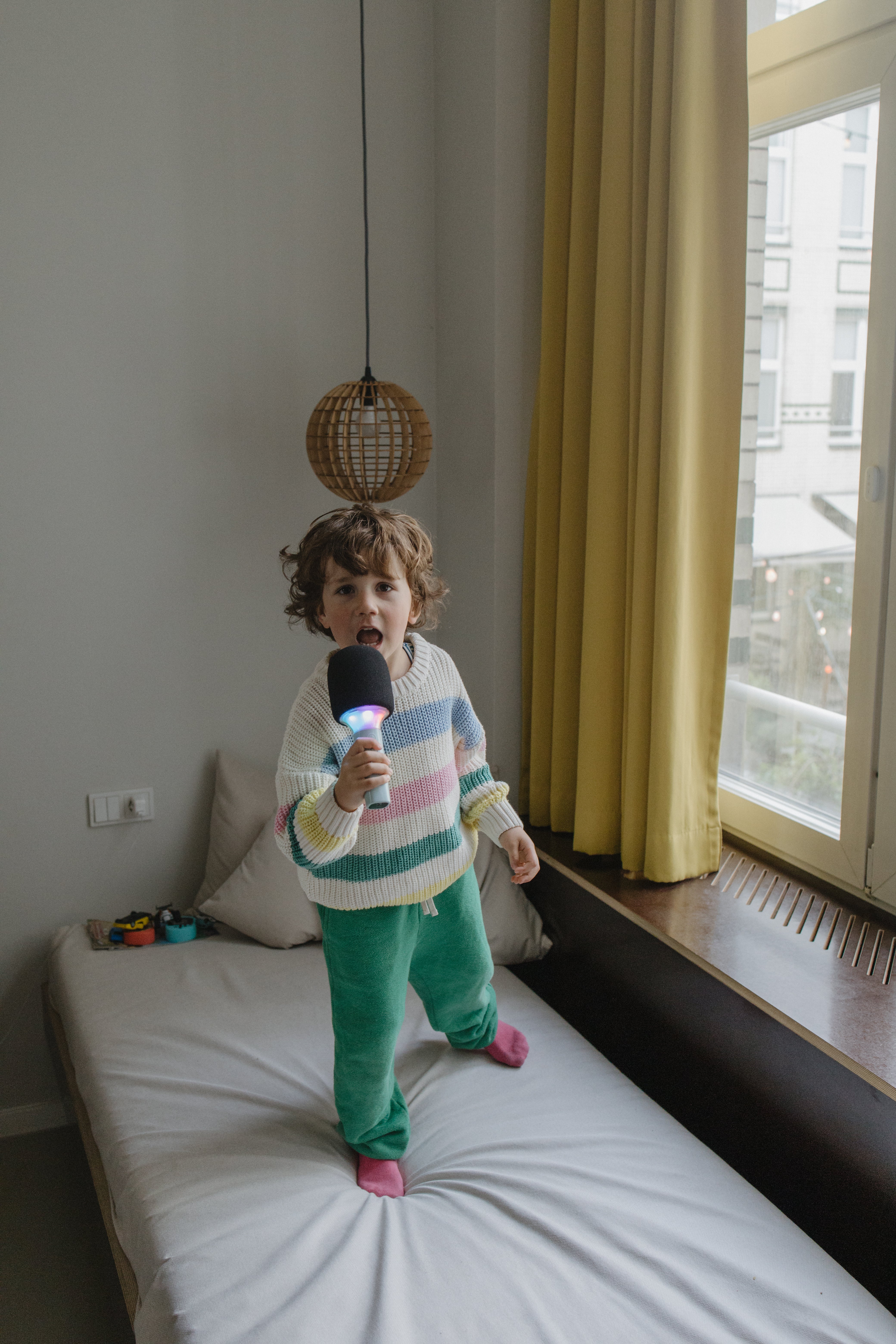 Kidywolf - Microfoon met karaoke groen