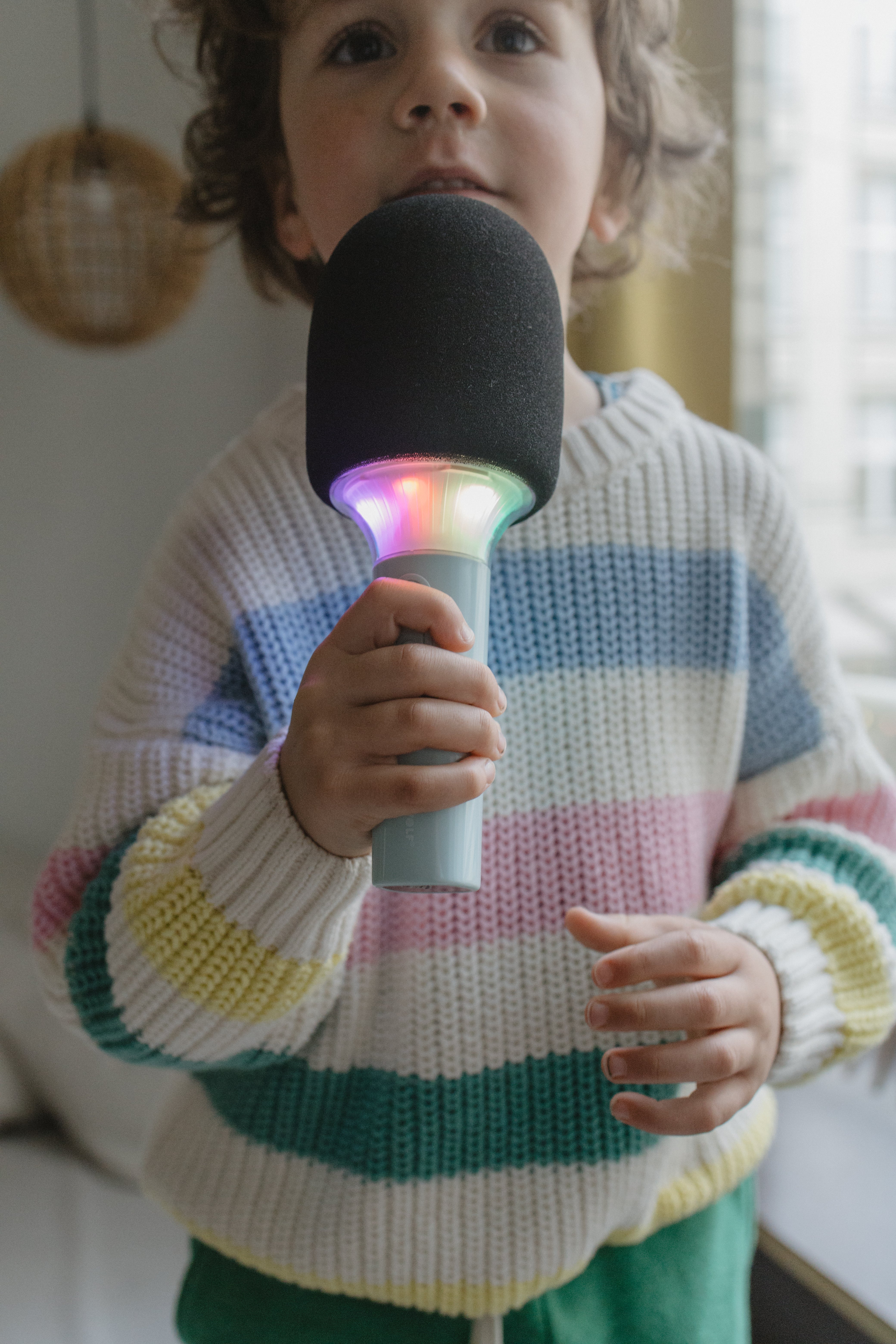 Kidywolf - Microfoon met karaoke groen