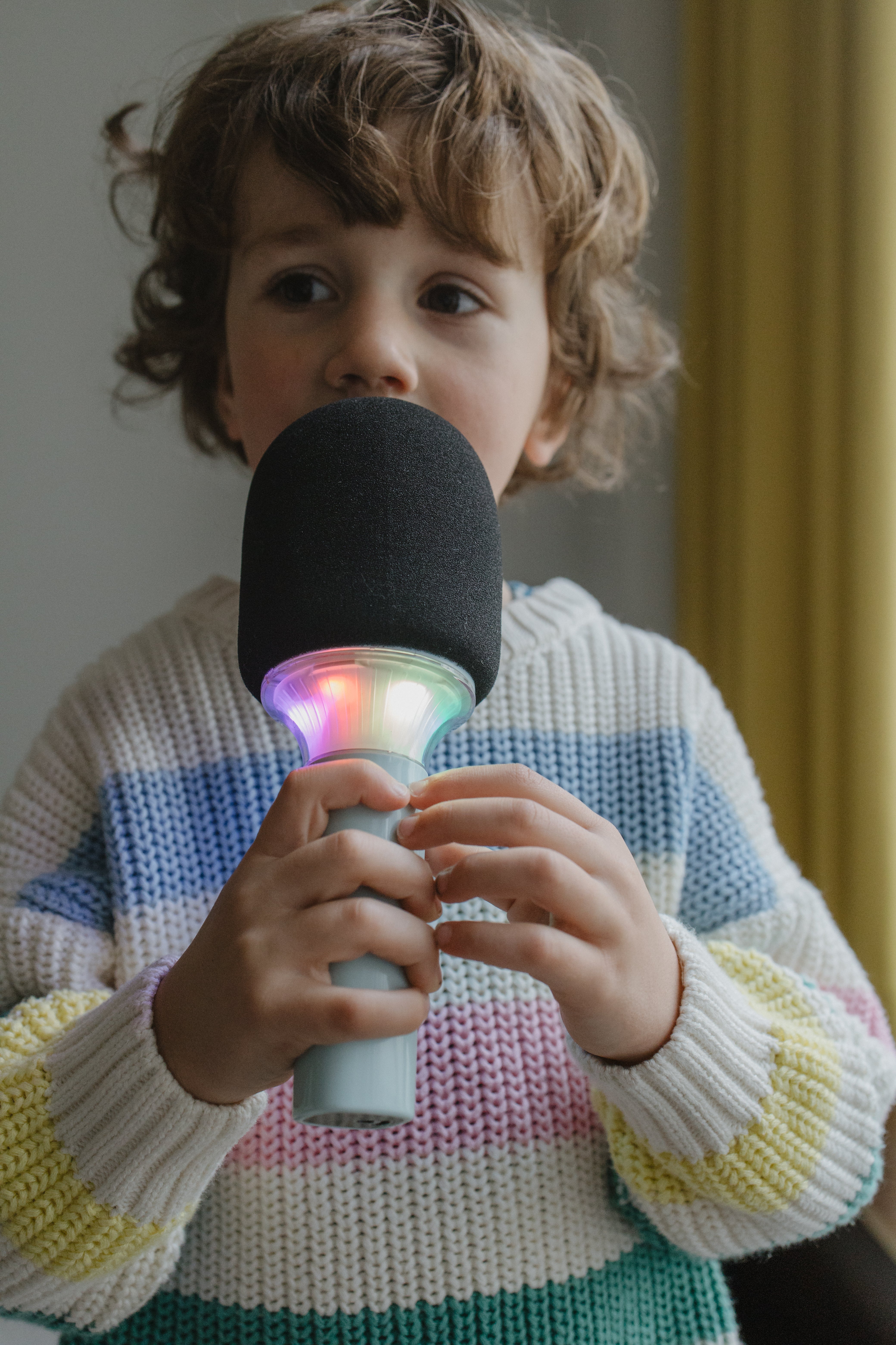 Kidywolf - Microfoon met karaoke groen