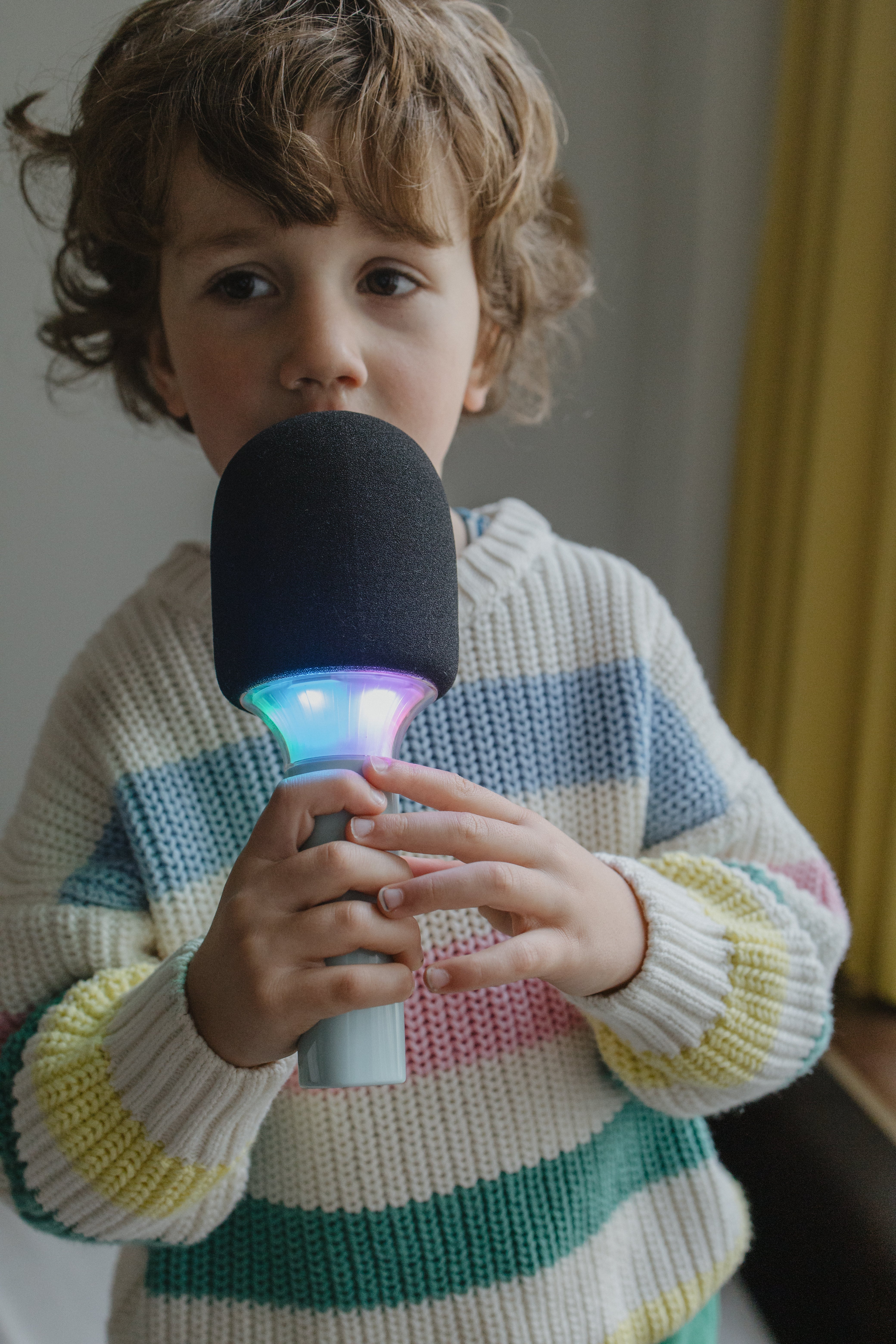 Kidywolf - Microfoon met karaoke groen