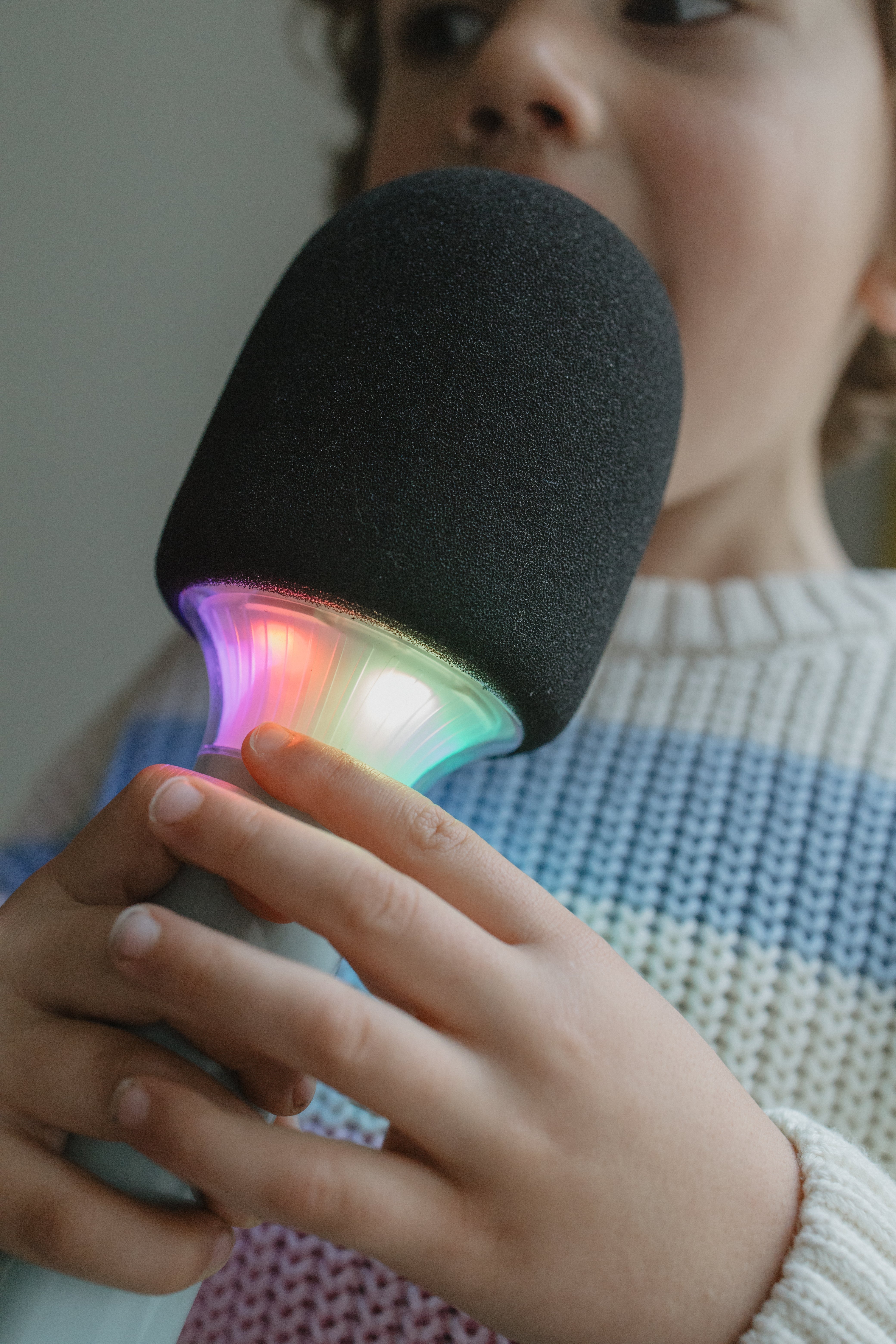 Kidywolf - Microfoon met karaoke groen