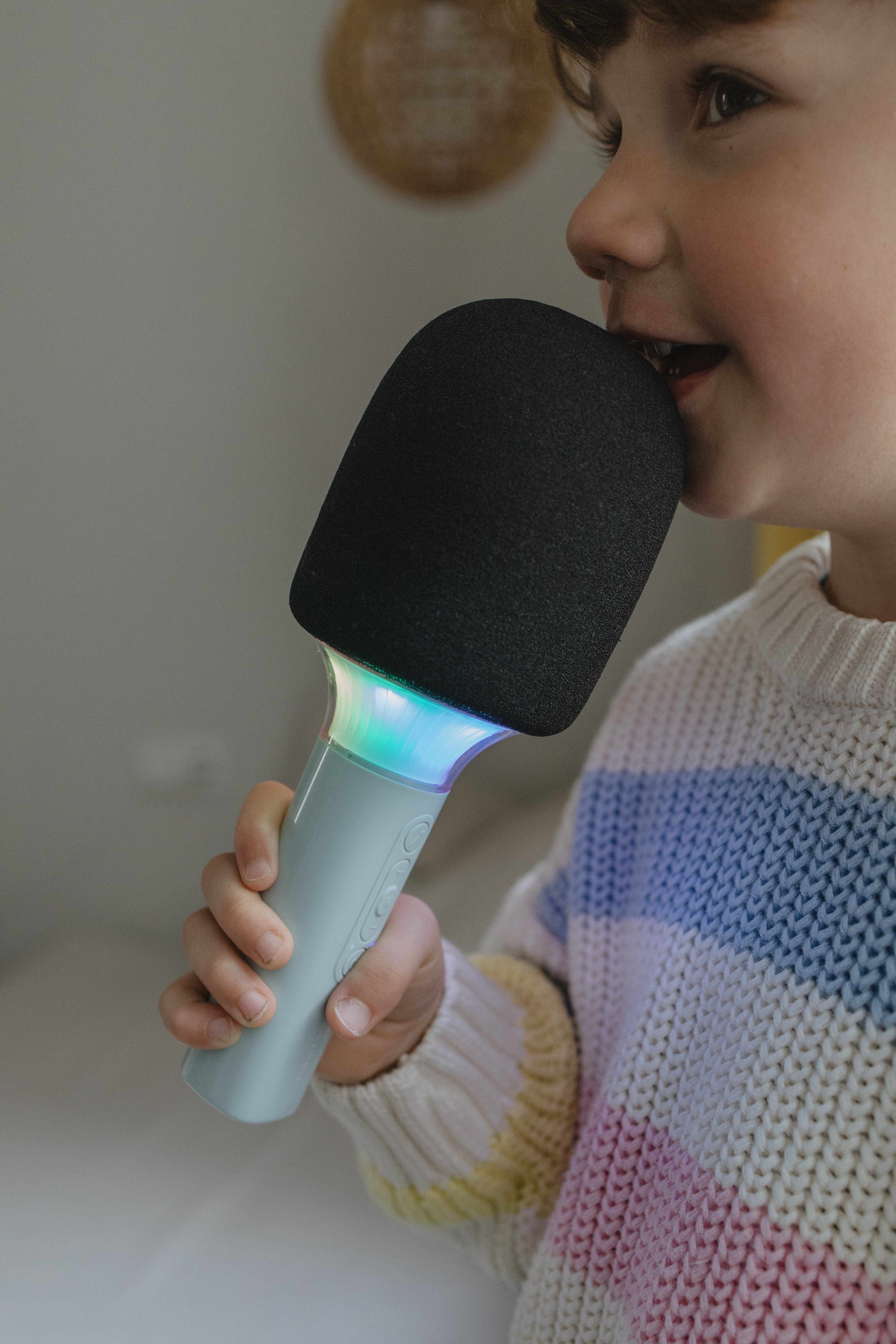 Kidywolf - Microfoon met karaoke groen