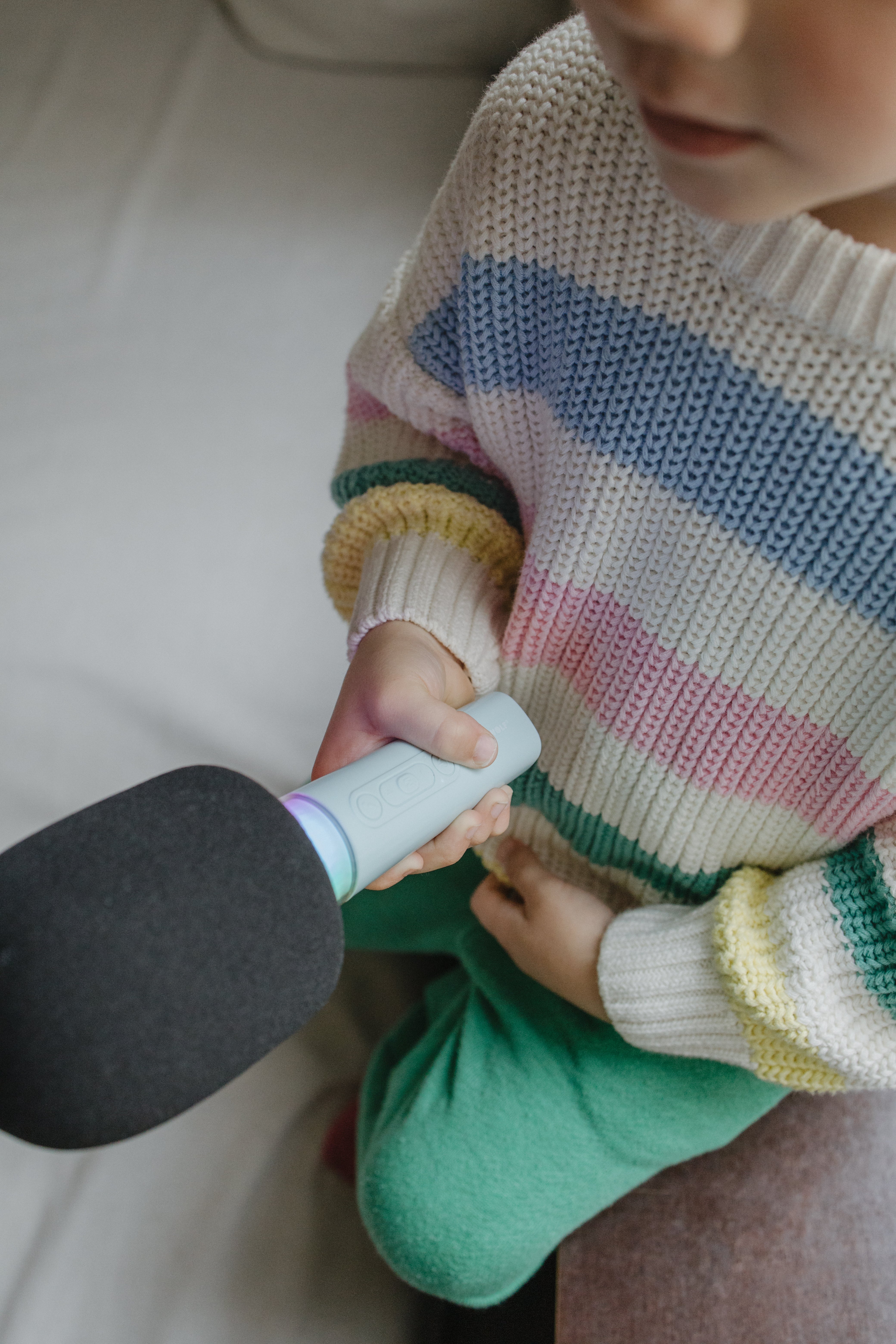 Kidywolf - Microfoon met karaoke groen