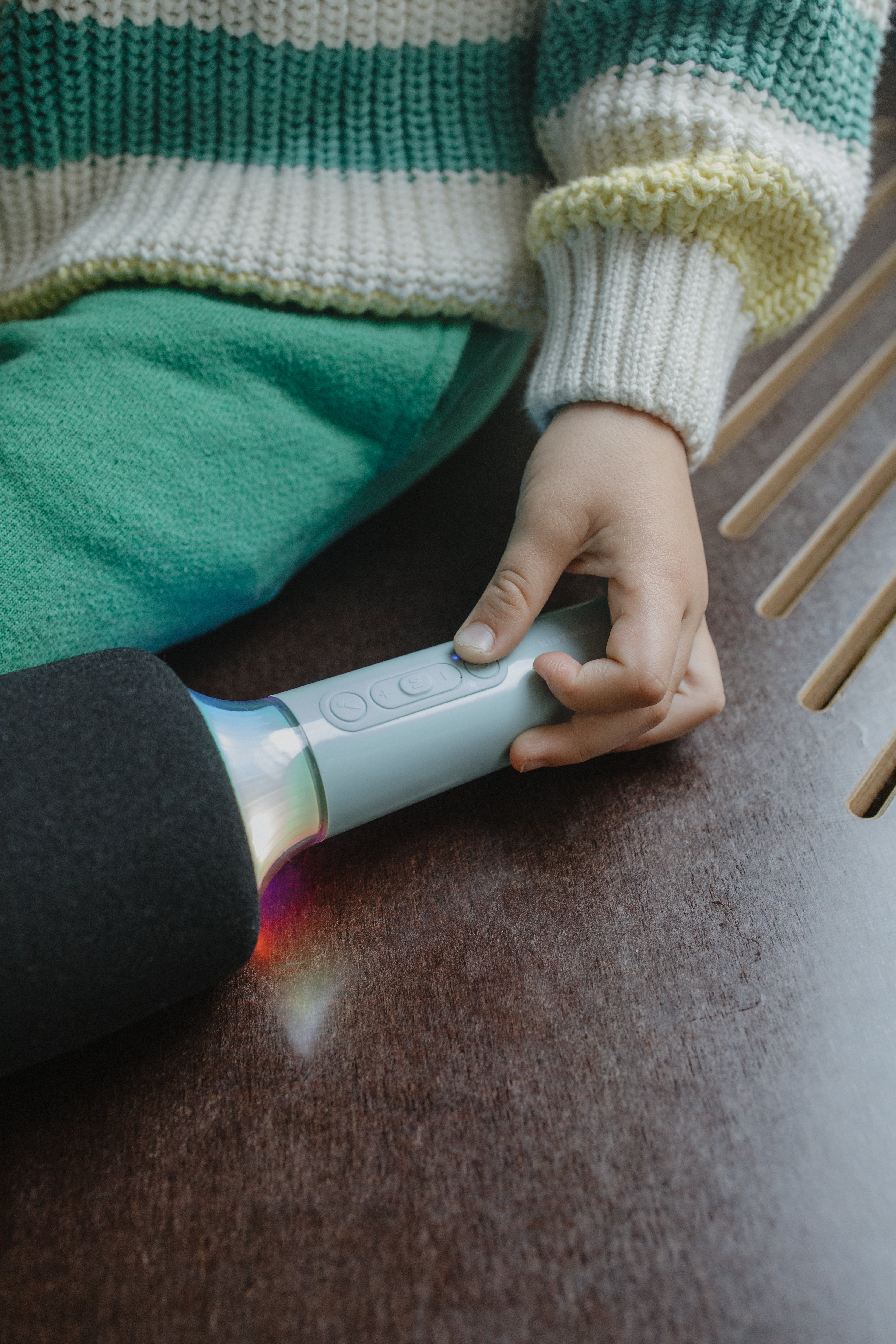 Kidywolf - Microfoon met karaoke groen