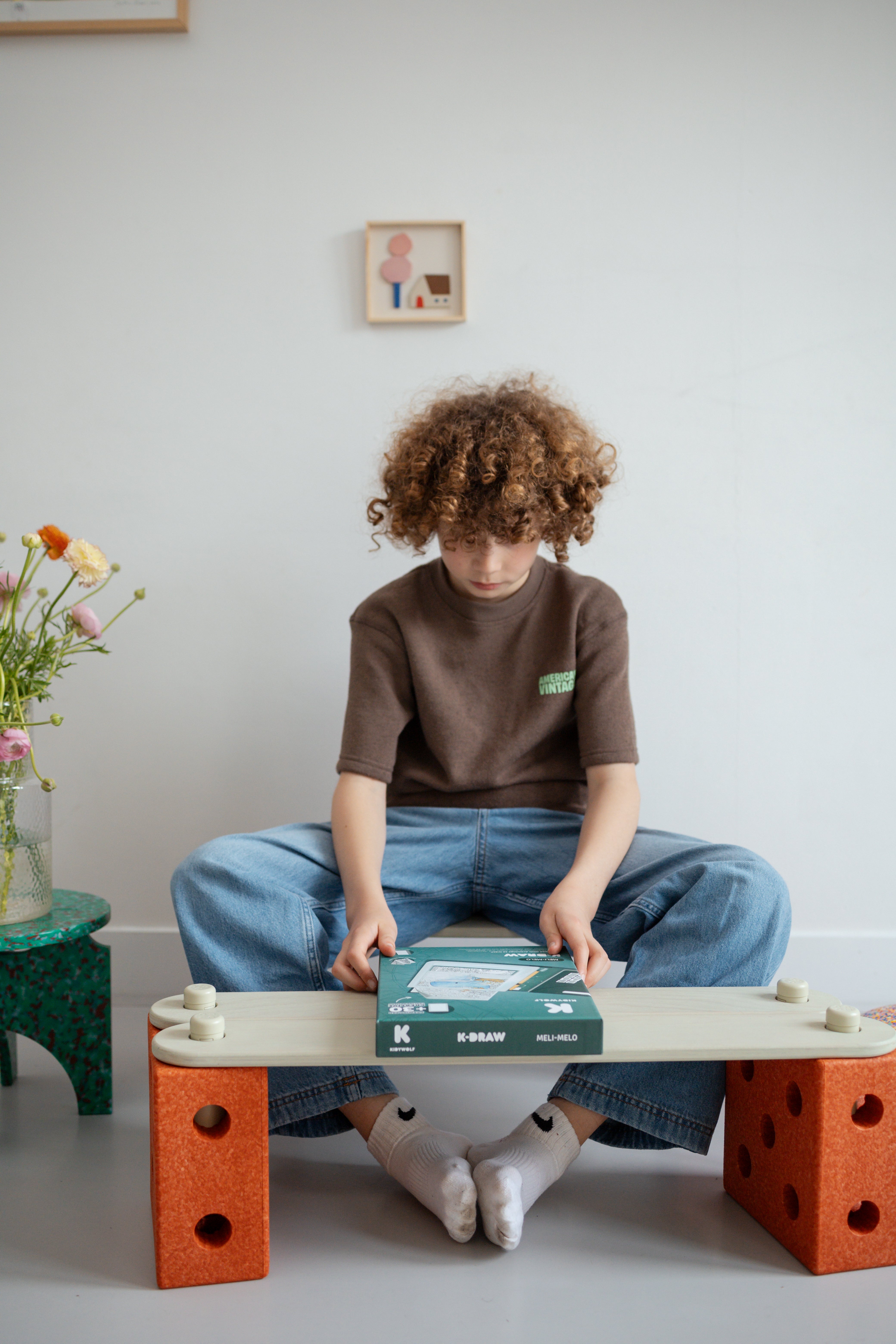 Kidywolf K-DRAW PAD 10+ Lichtgevende Tekentablet met 30 Tekensjablonen