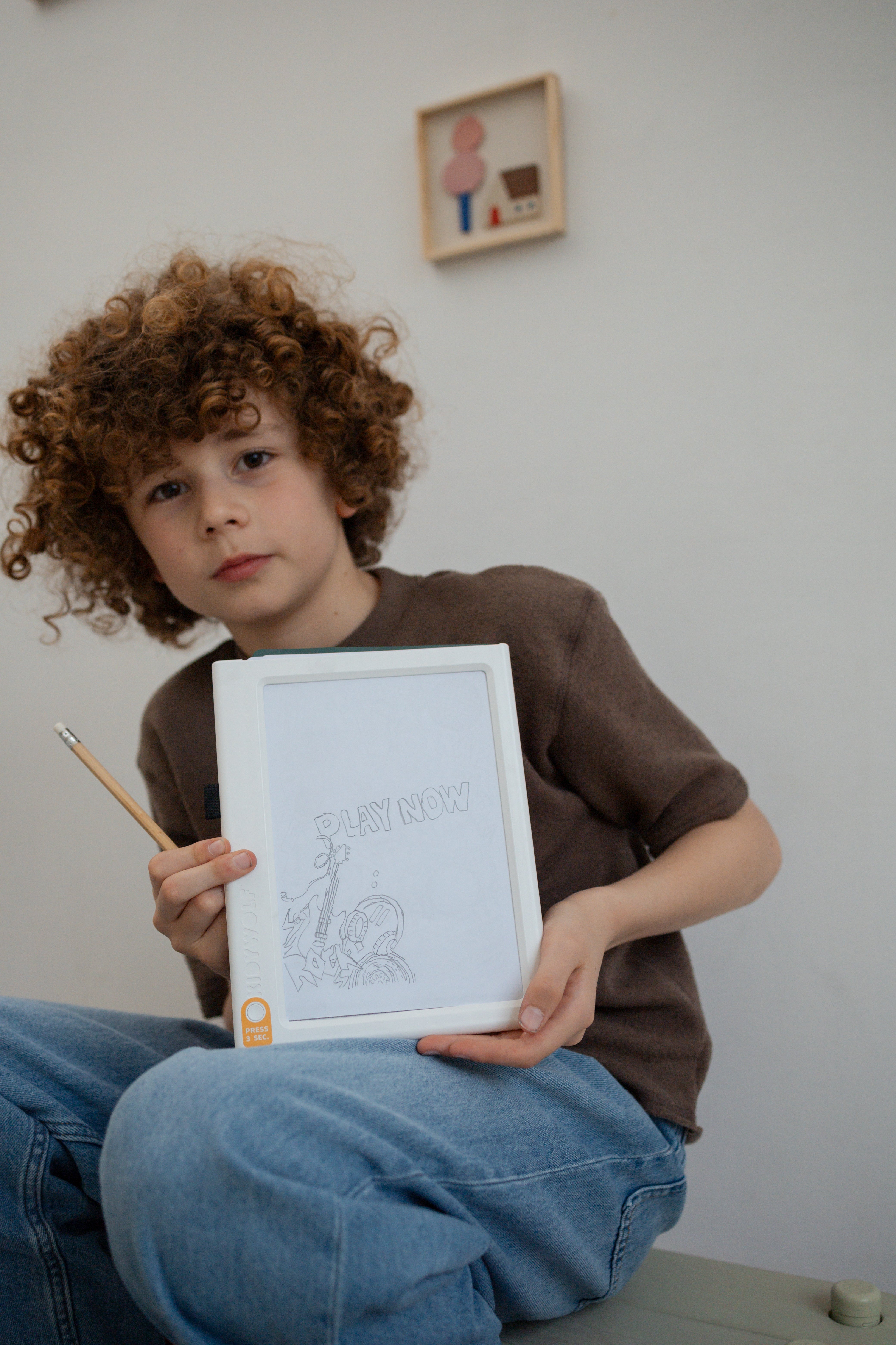 Kidywolf K-DRAW PAD 10+ Lichtgevende Tekentablet met 30 Tekensjablonen