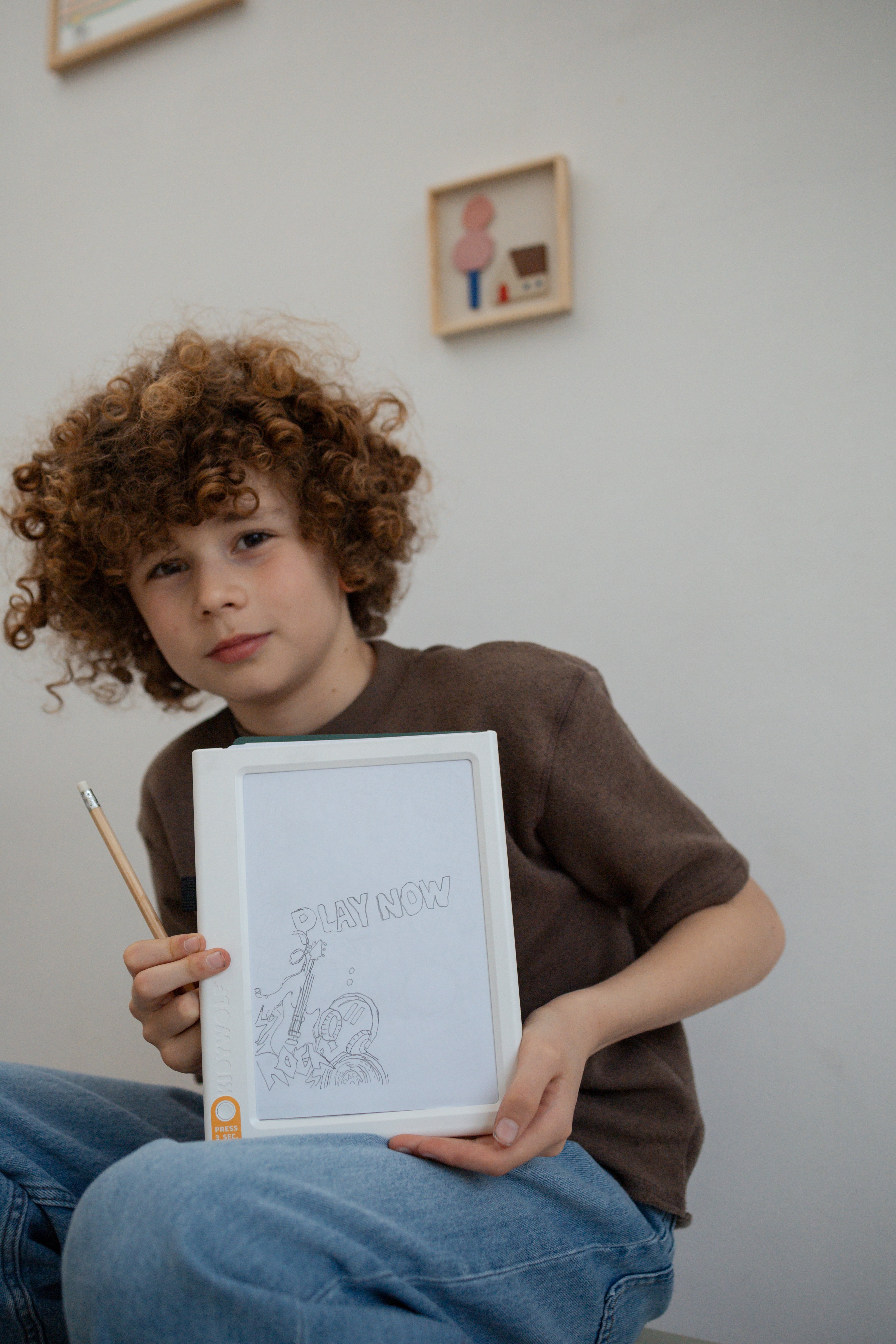 Kidywolf K-DRAW PAD 10+ Lichtgevende Tekentablet met 30 Tekensjablonen