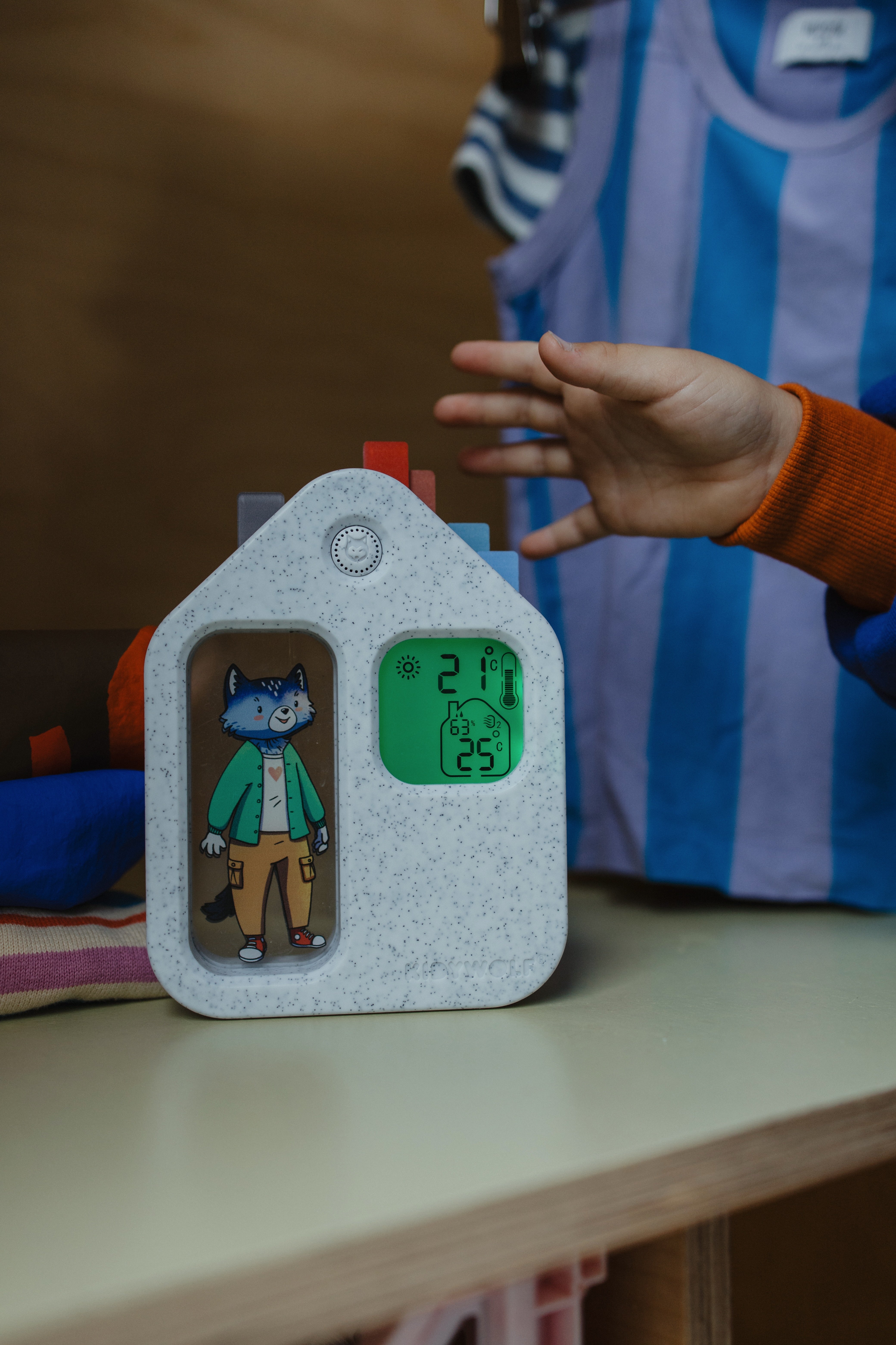 Kidywolf KIDYWEATHER Educatief Weerstation met buitensensor