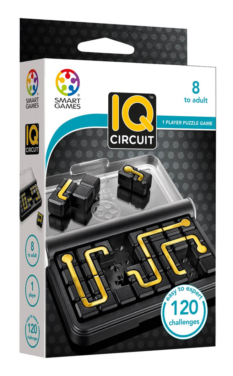 SmartGames - IQ Circuit - hersenkraker met 120 opdrachten