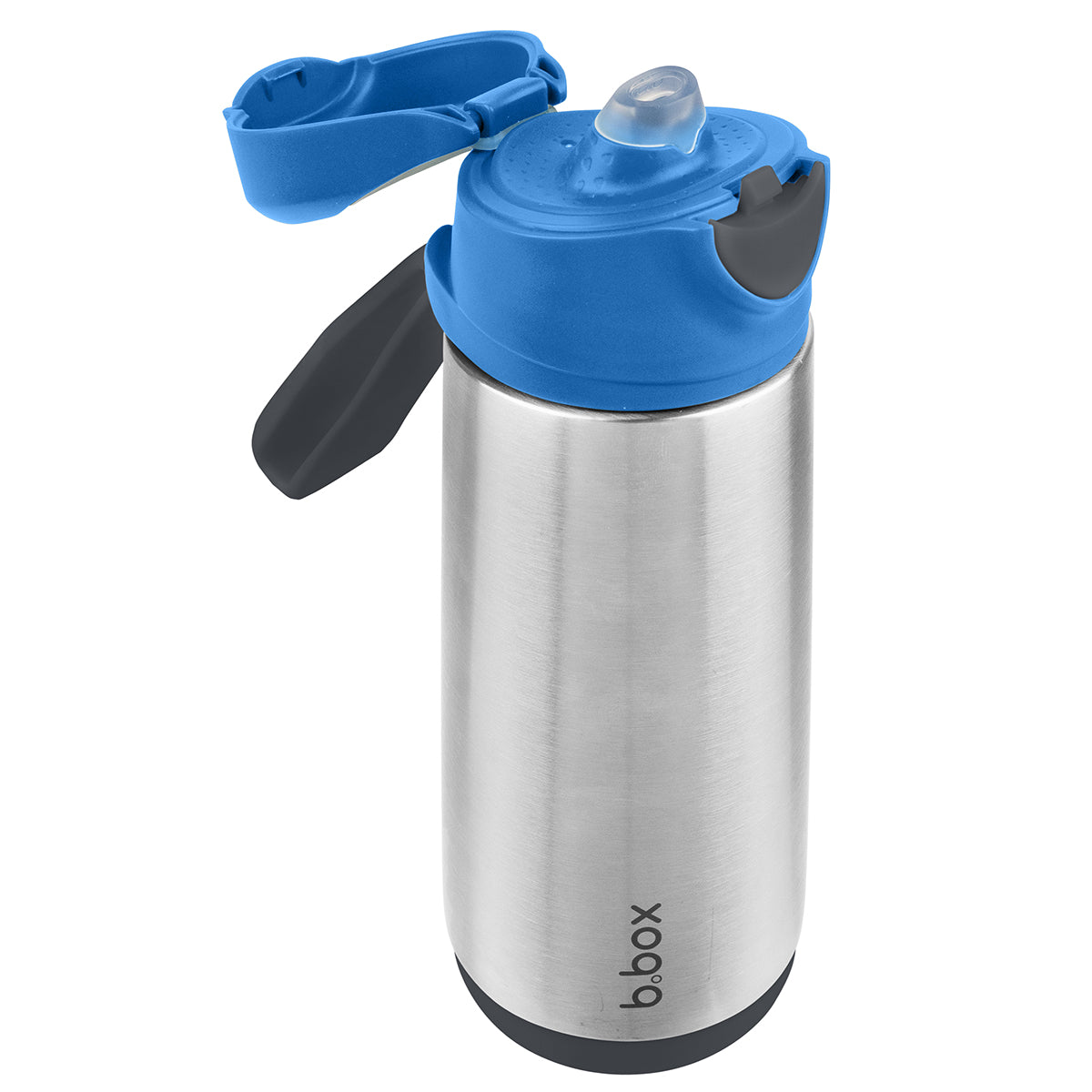 b.box - 500 ml geïsoleerde sporttuitfles blue slate