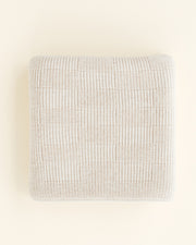 Hvid Wollen babydeken Ivy Cream