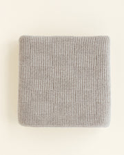 Hvid - Wollen babydeken Ivy Pebble