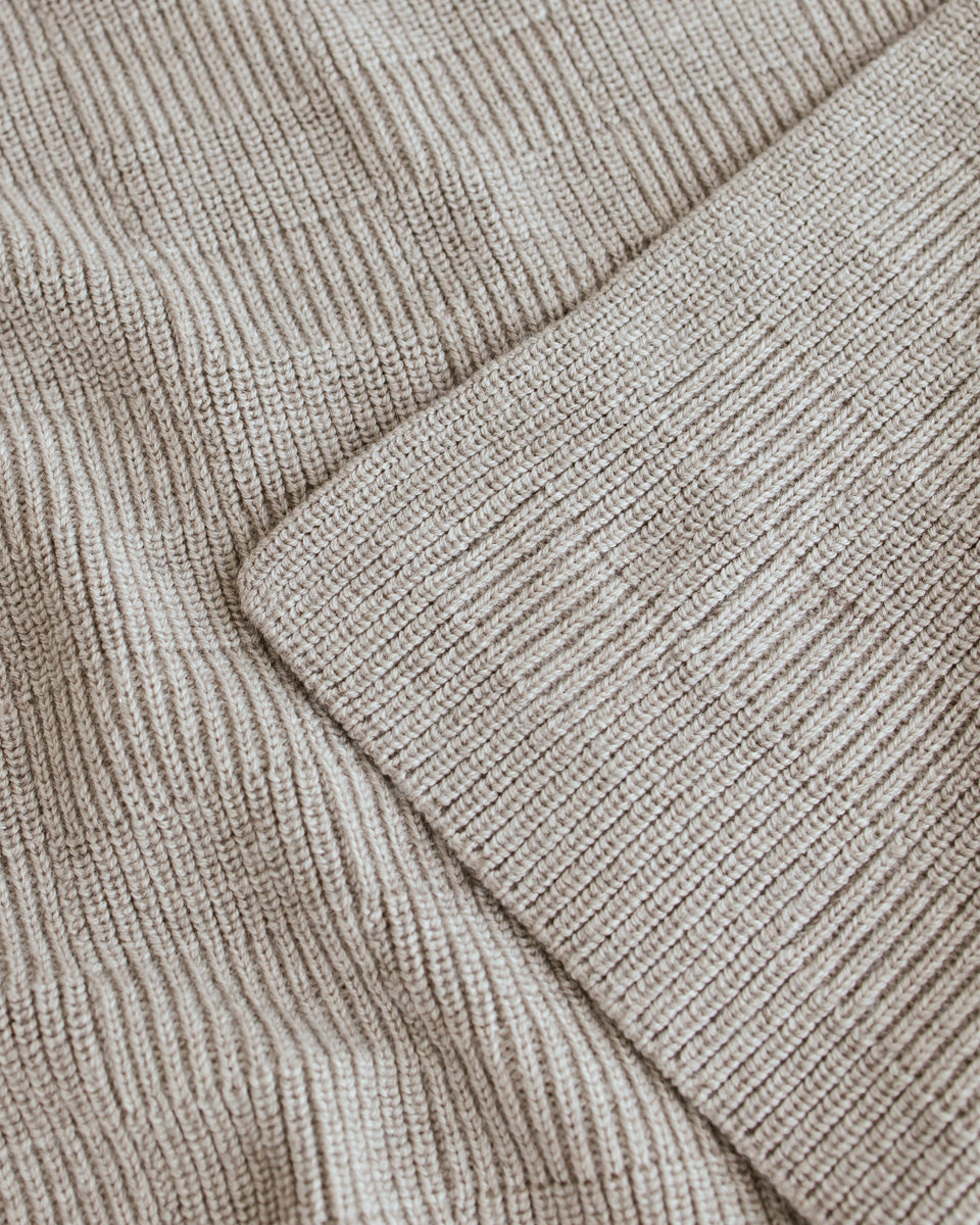 Hvid - Wollen babydeken Ivy Pebble