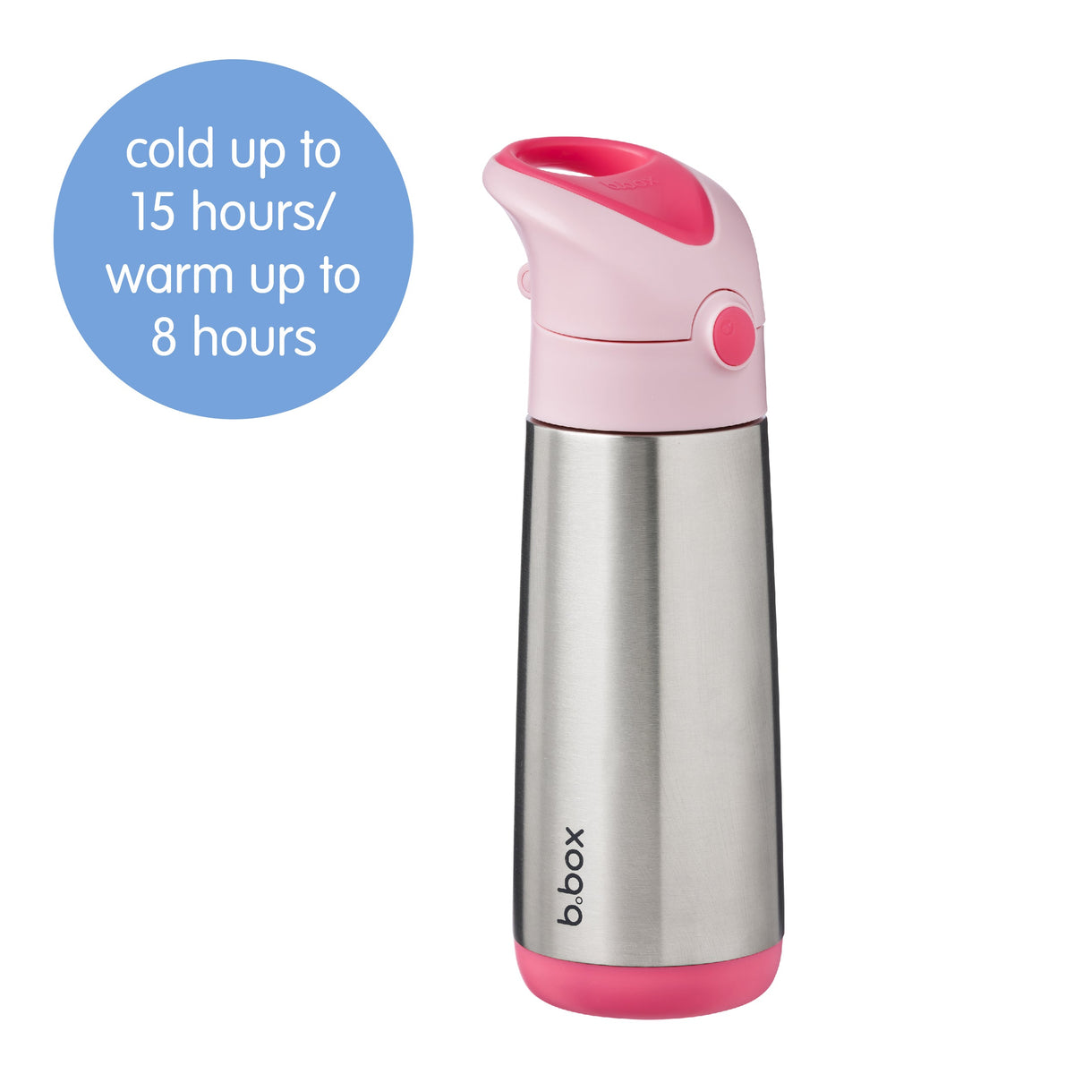 b.box - Geïsoleerde drinkfles 500 ml - blush crush