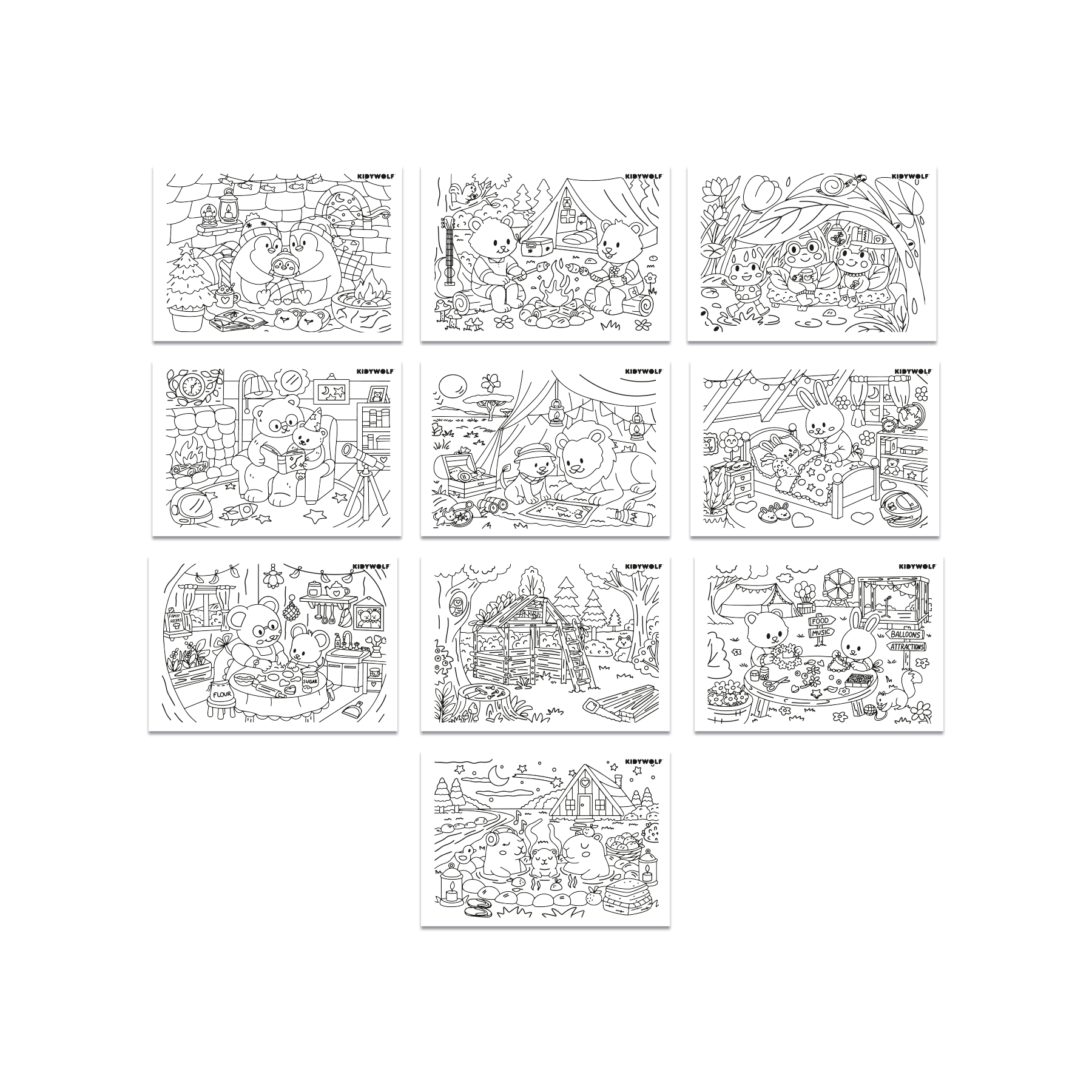 Kidywolf K-Draw-Pro lichttafel Cozy