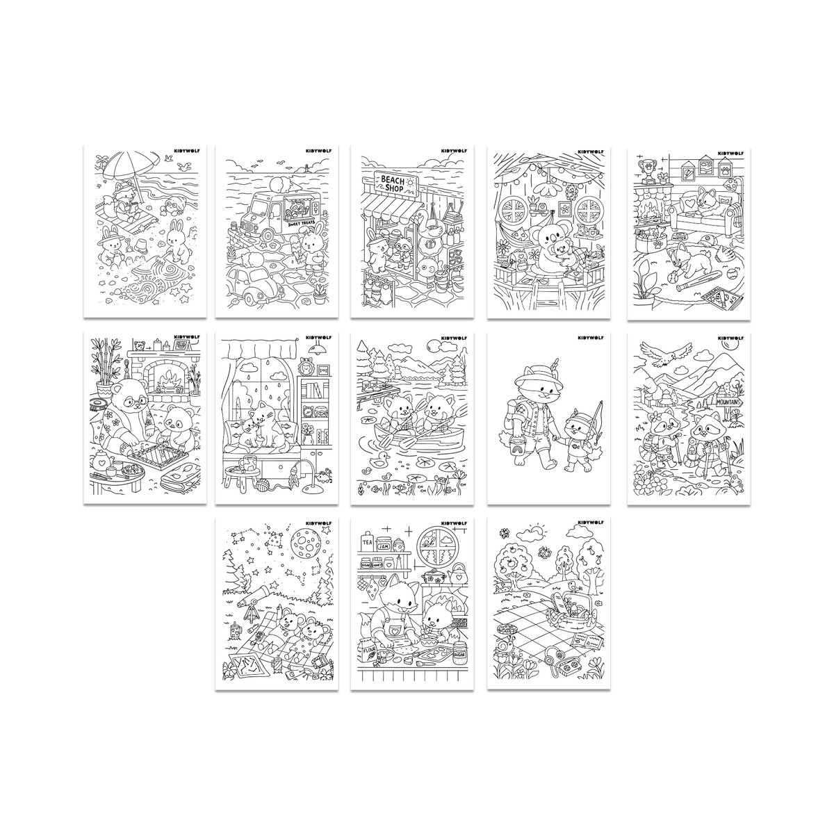 Kidywolf K-Draw-Pro lichttafel Cozy