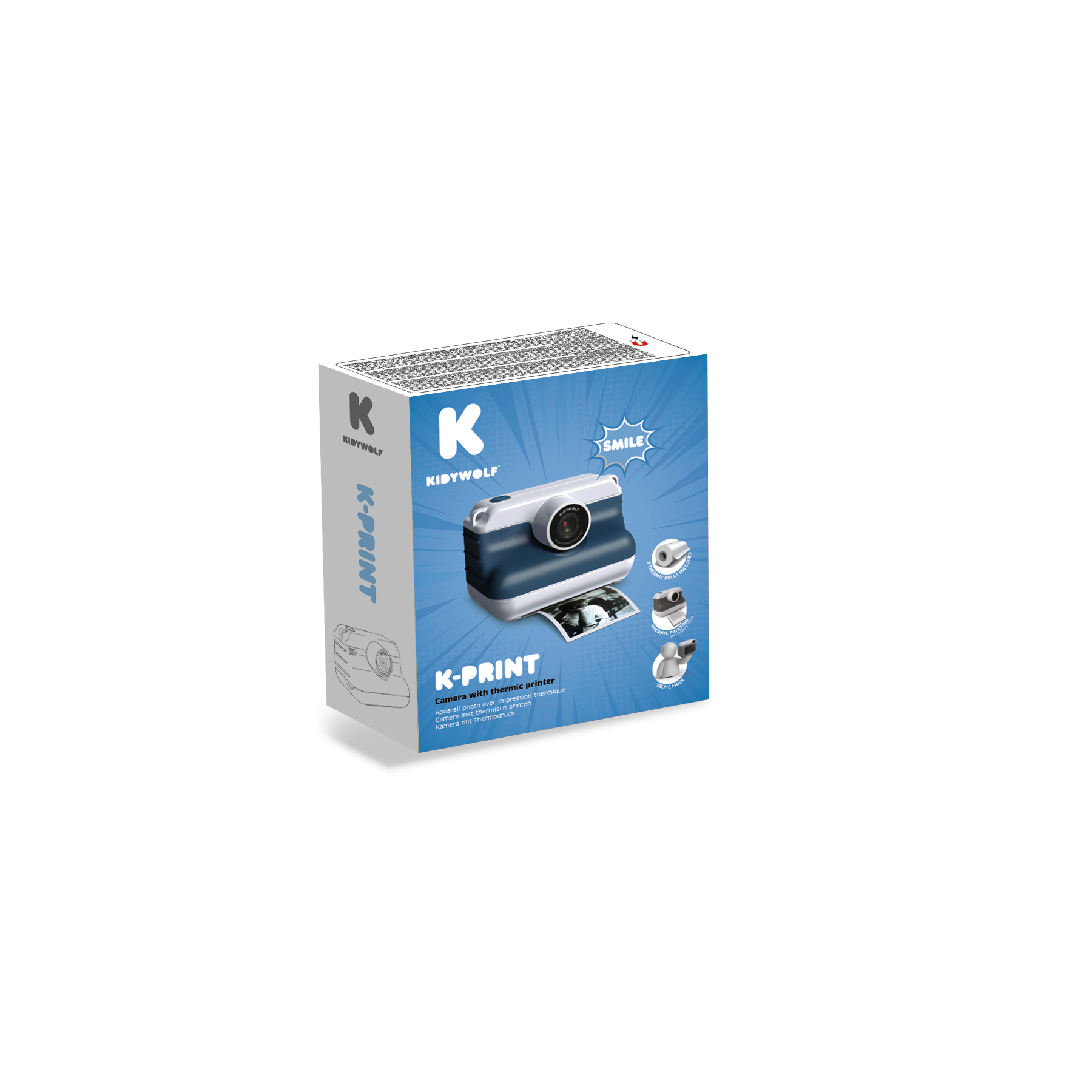 Kidywolf - K-Print Blauw