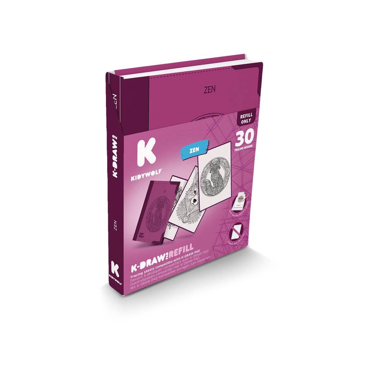 Kidywolf - K-Draw Pad Navulling Zen